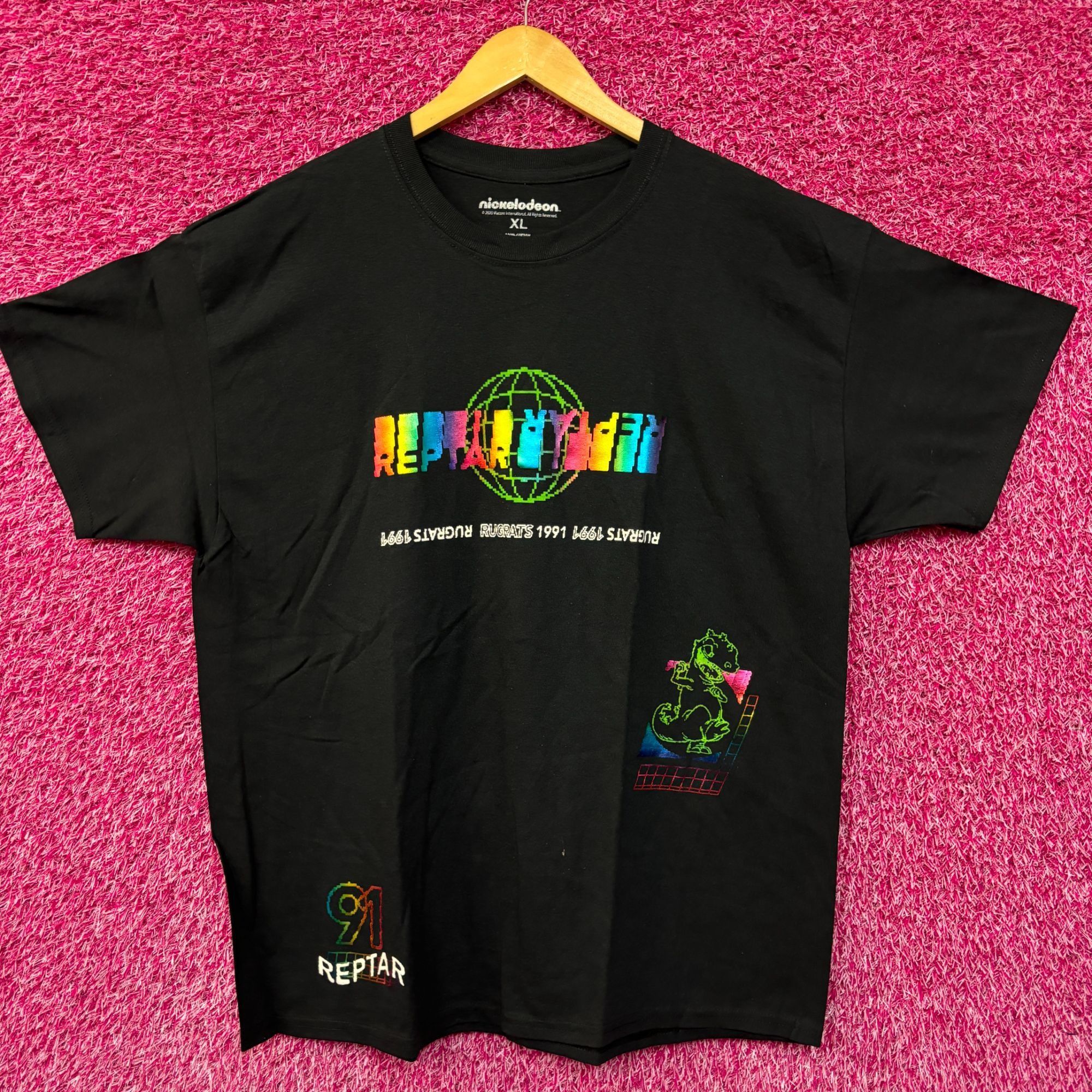 Nickelodeon Nickelodeon Reptar 91 Shiny Tshirt size XL Size US XL / EU 56 / 4 - 1 Thumbnail