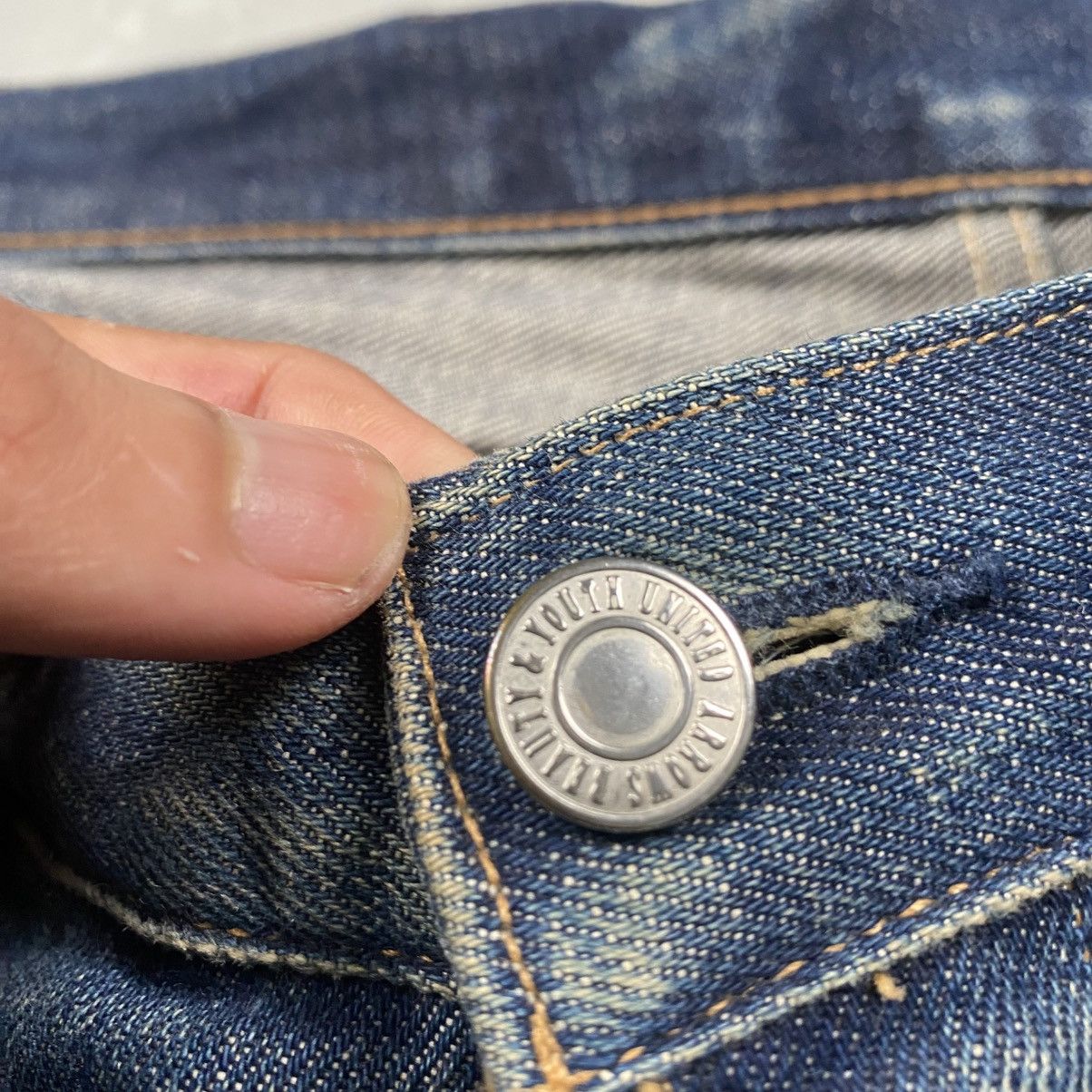BEAUTY&YOUTH Vintage Beauty&Youth Japan Mudwash Selvedge Denim Size US 35 - 11 Thumbnail