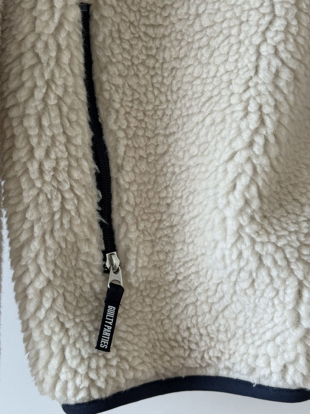 Wacko Maria Off-White Fleece Boa Jacket XL Size US XL / EU 56 / 4 - 3 Thumbnail