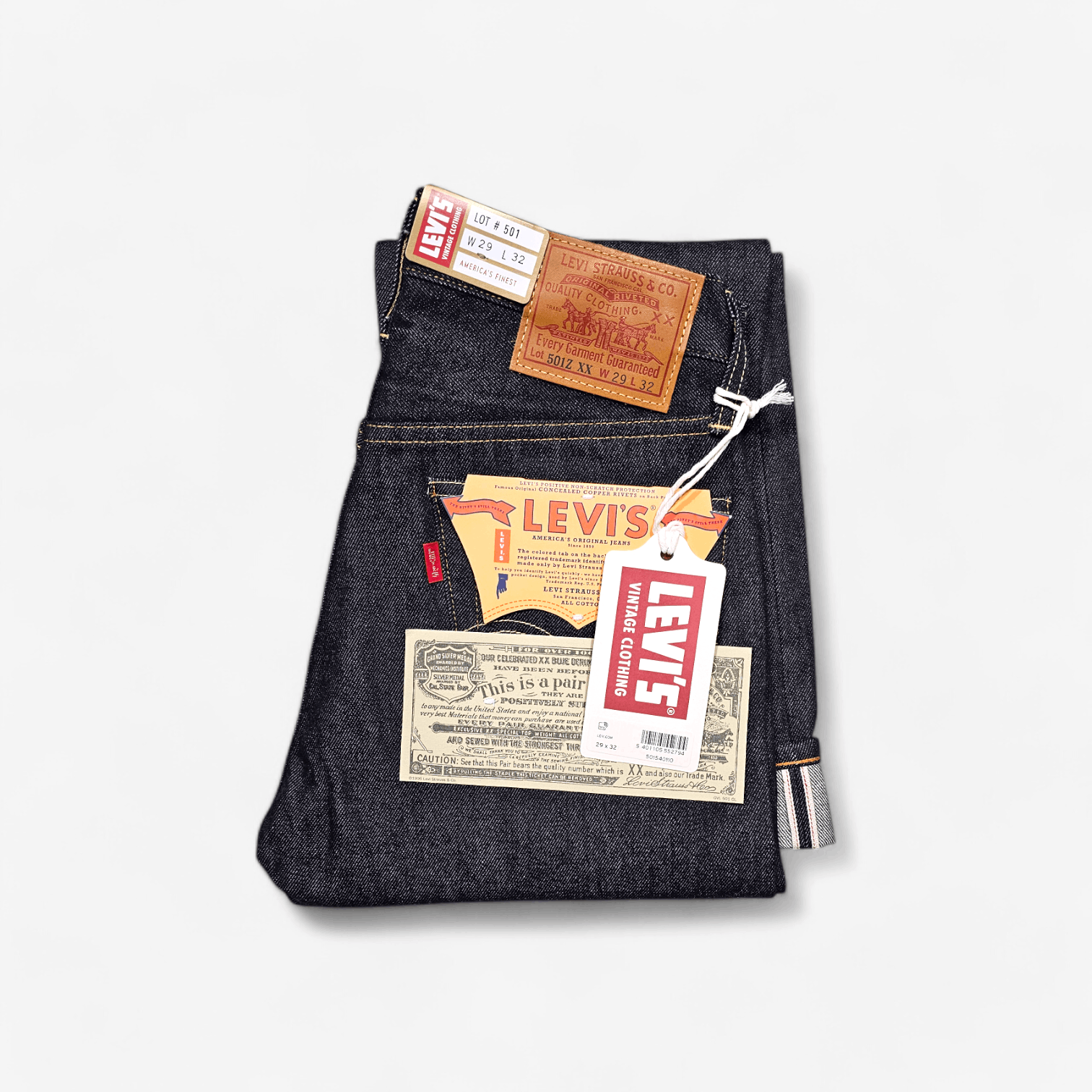 Levi's Vintage Clothing NWT LVC Levi's Vintage Clothing 1954 501 Big E Made in Japan Size 29" - 1 Thumbnail