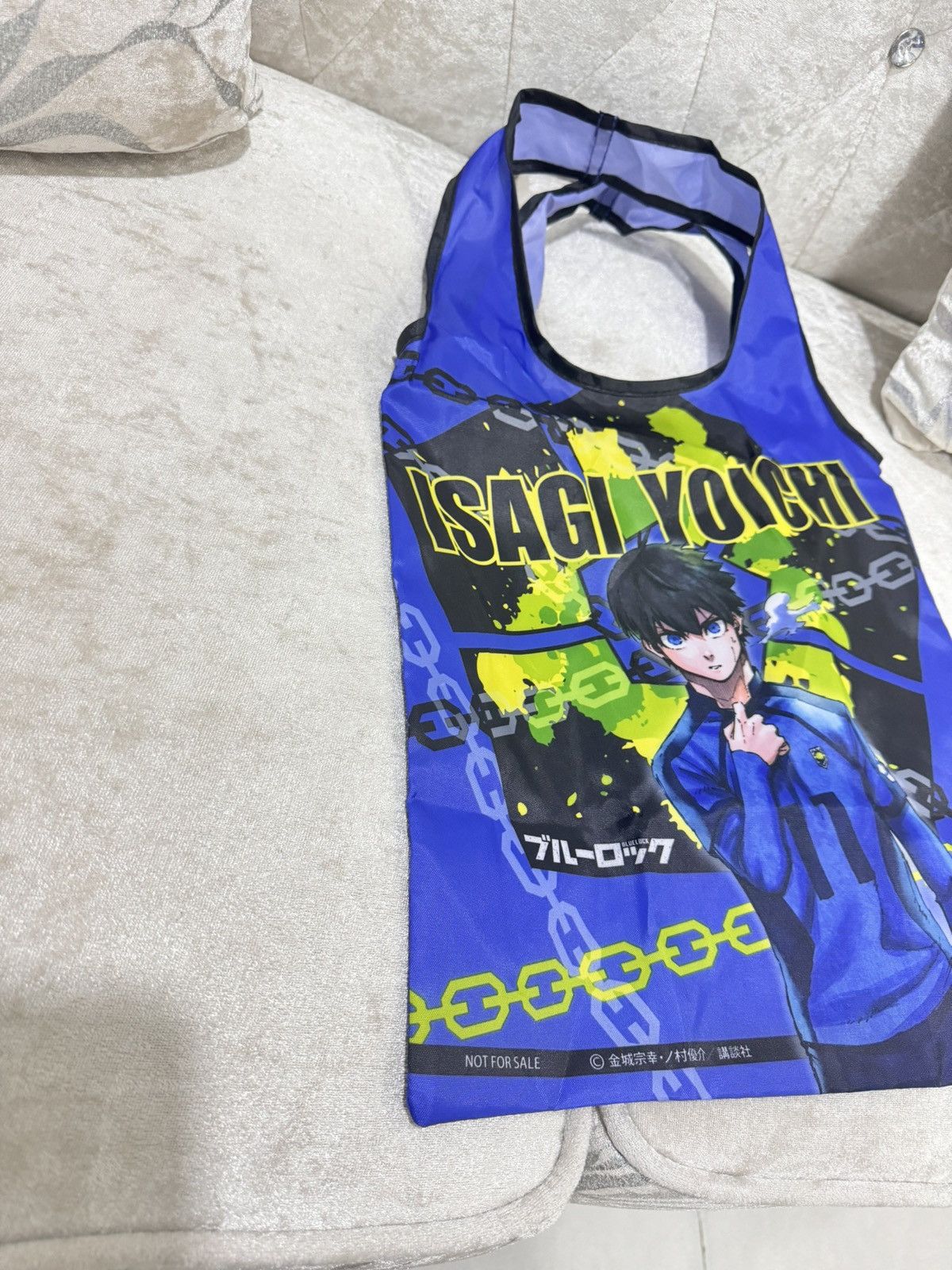 Anime Isagi Yoichi Tote Bag Size ONE SIZE - 4 Thumbnail