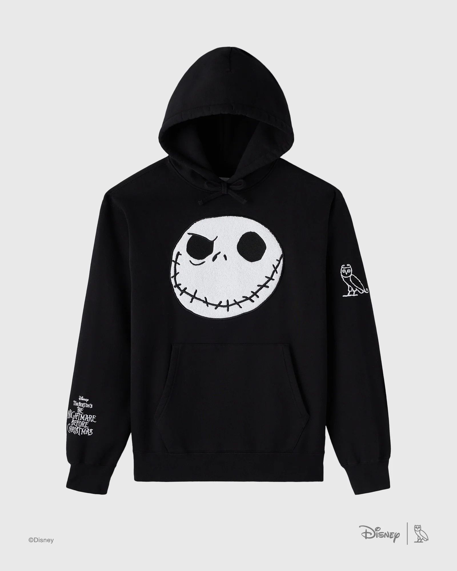 Disney THE NIGHTMARE BEFORE CHRISTMAS JACK SKELLINGTON HOODIE Size US S / EU 44-46 / 1 - 1 Thumbnail