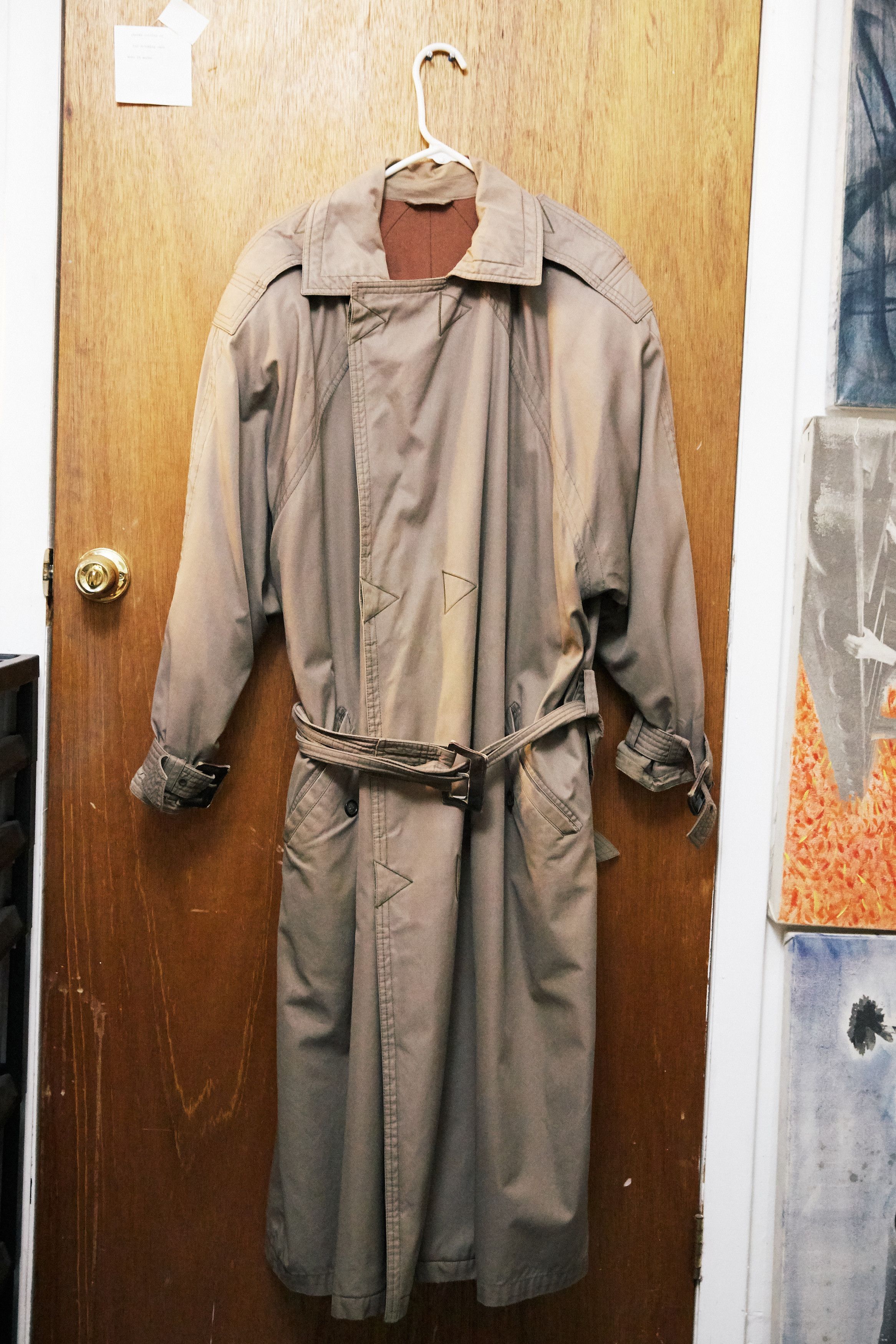 Versace Vintage Versae Trench Coat - Late 80's Size US XL / EU 56 / 4 - 1 Thumbnail