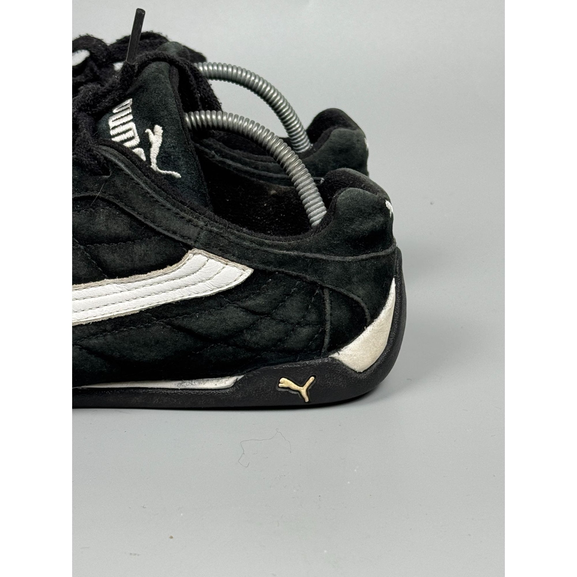 Puma Puma Speed Cat Vintage Black Suede Sneakers (Y1168) Size US 7.5 / EU 40-41 - 6 Thumbnail