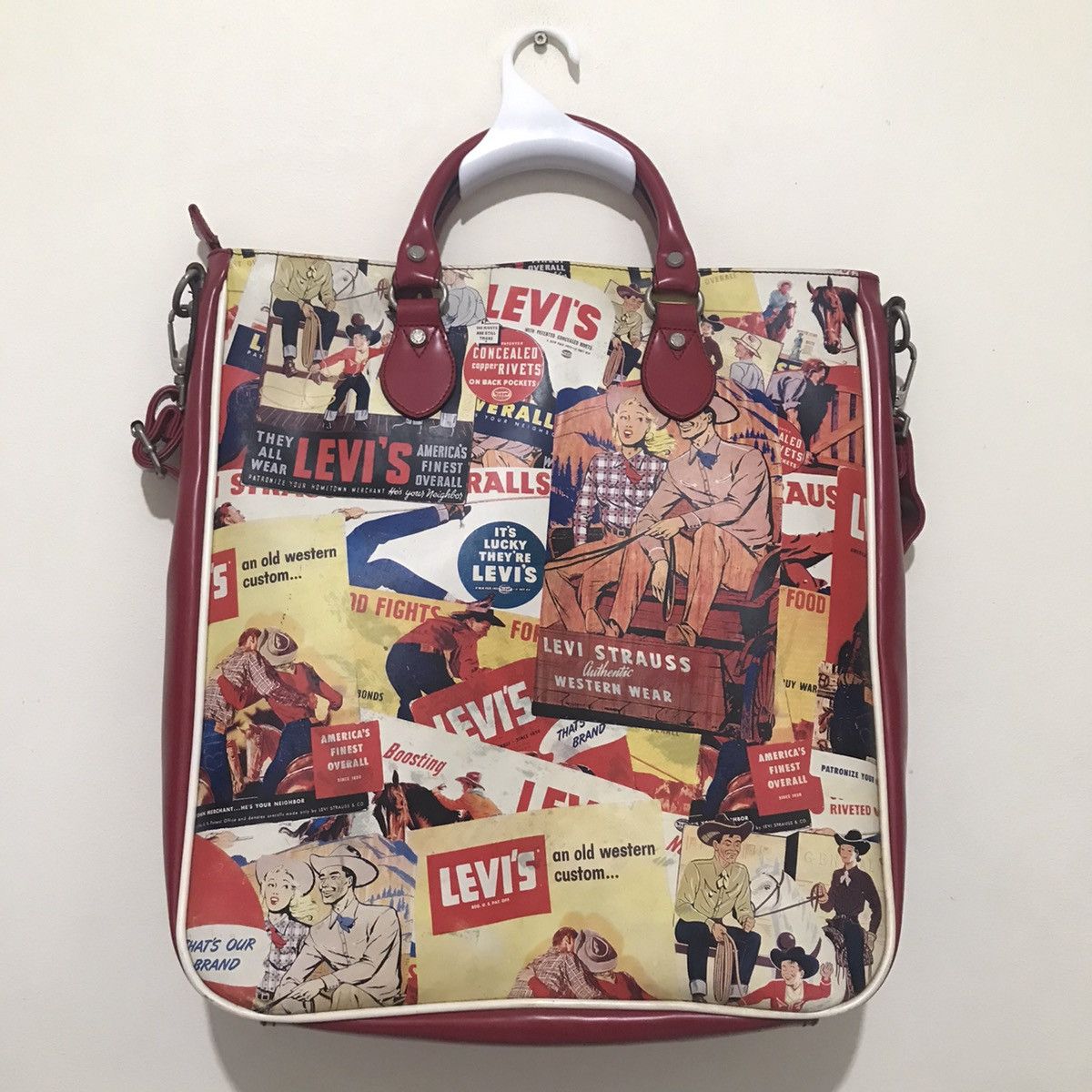 Levi's × Vintage LEVI’S - VINTAGE COMIC STRIP TWO-WAY PVC BAG Size ONE SIZE - 2 Thumbnail