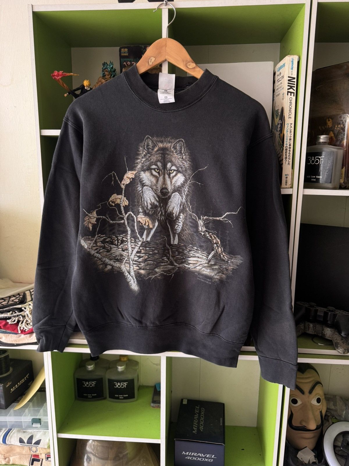 If Six Was Nine Vintage 90s motif habitat wolf Size US S / EU 44-46 / 1 - 1 Thumbnail