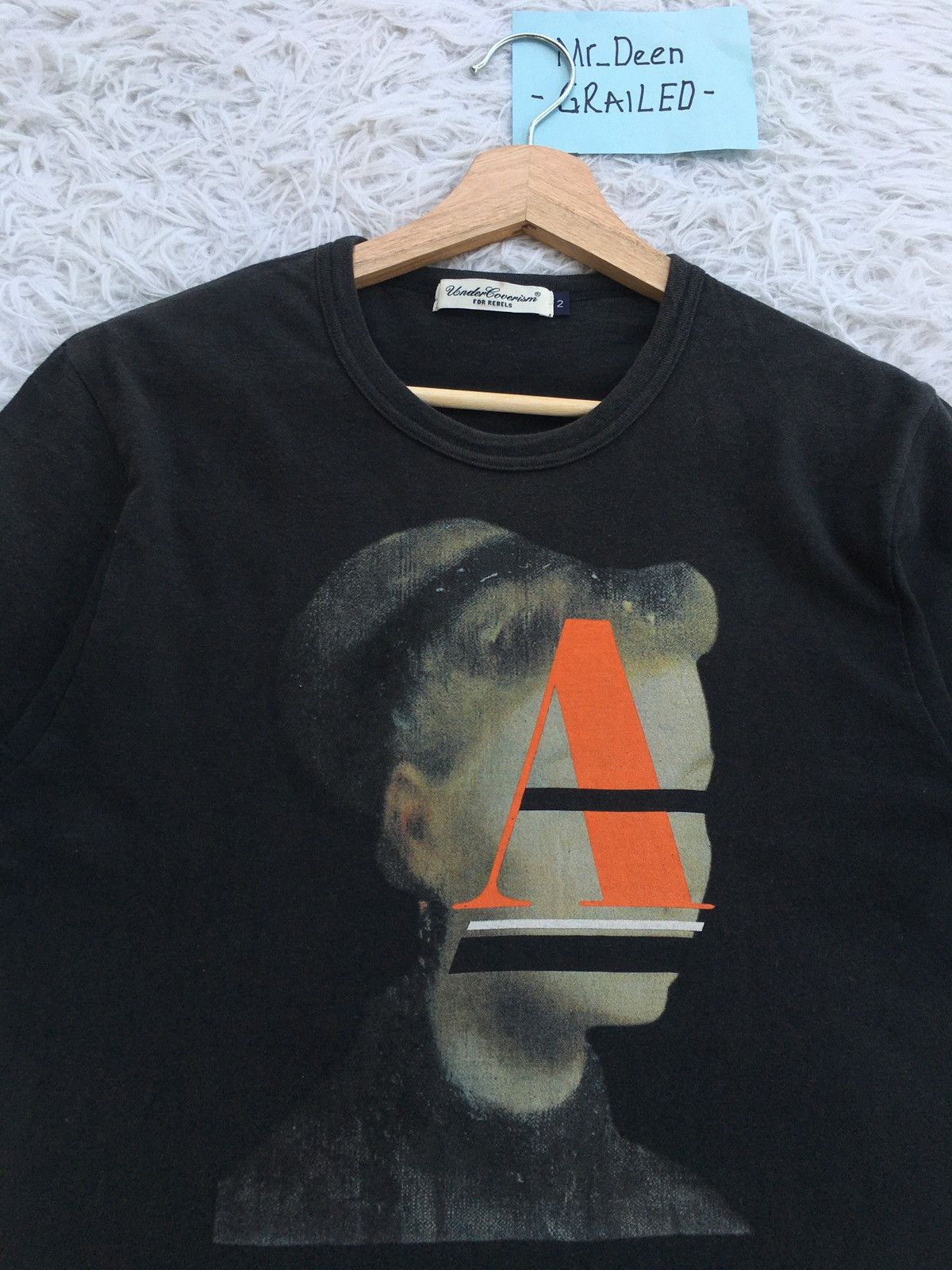 Undercover Rare Undercover for rebel Women Face Photograph Printed Tee Size US S / EU 44-46 / 1 - 6 Thumbnail