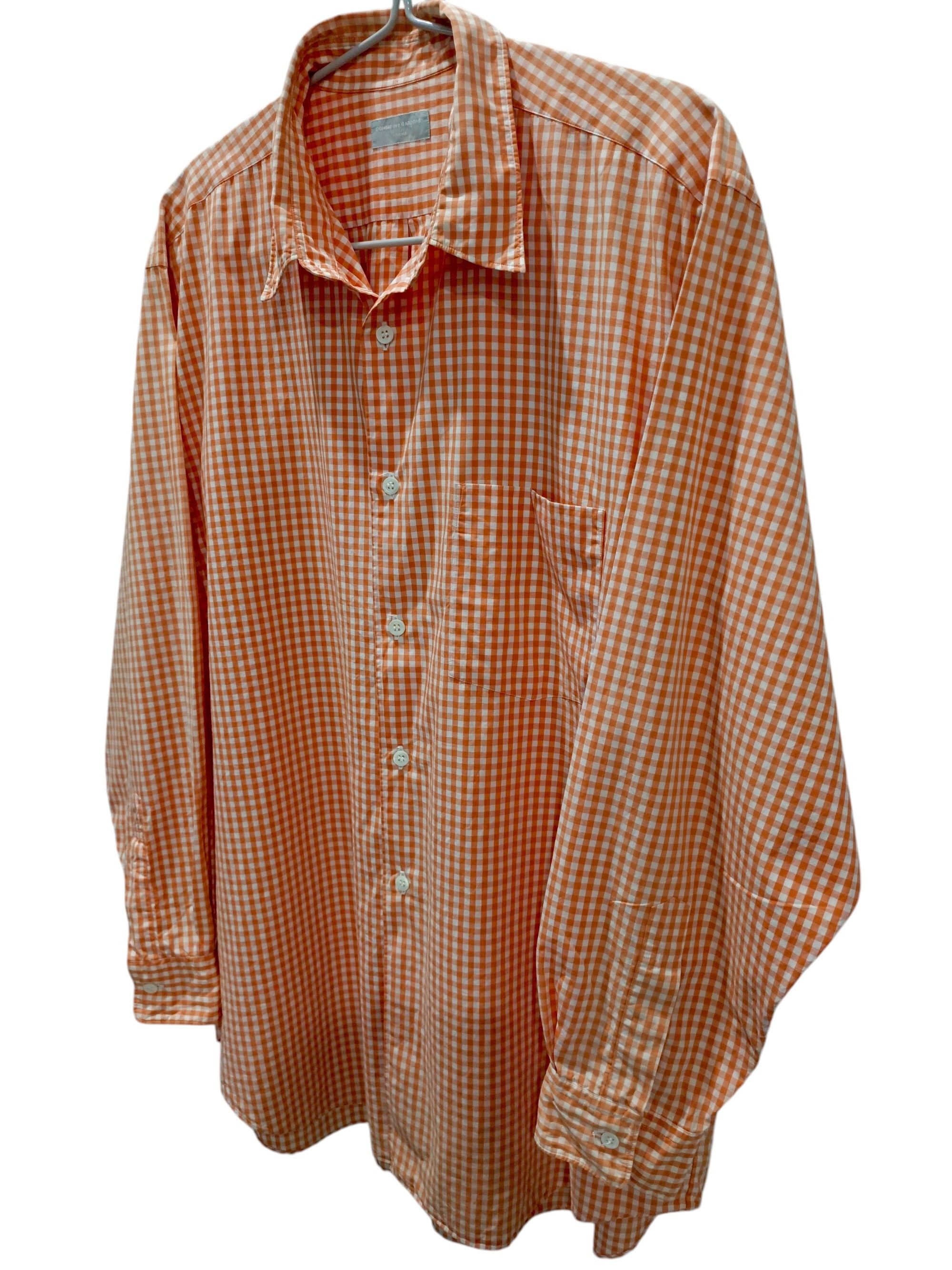 Comme des Garcons Homme CDGH Checked Button Up Shirt Size US L / EU 52-54 / 3 - 3 Thumbnail