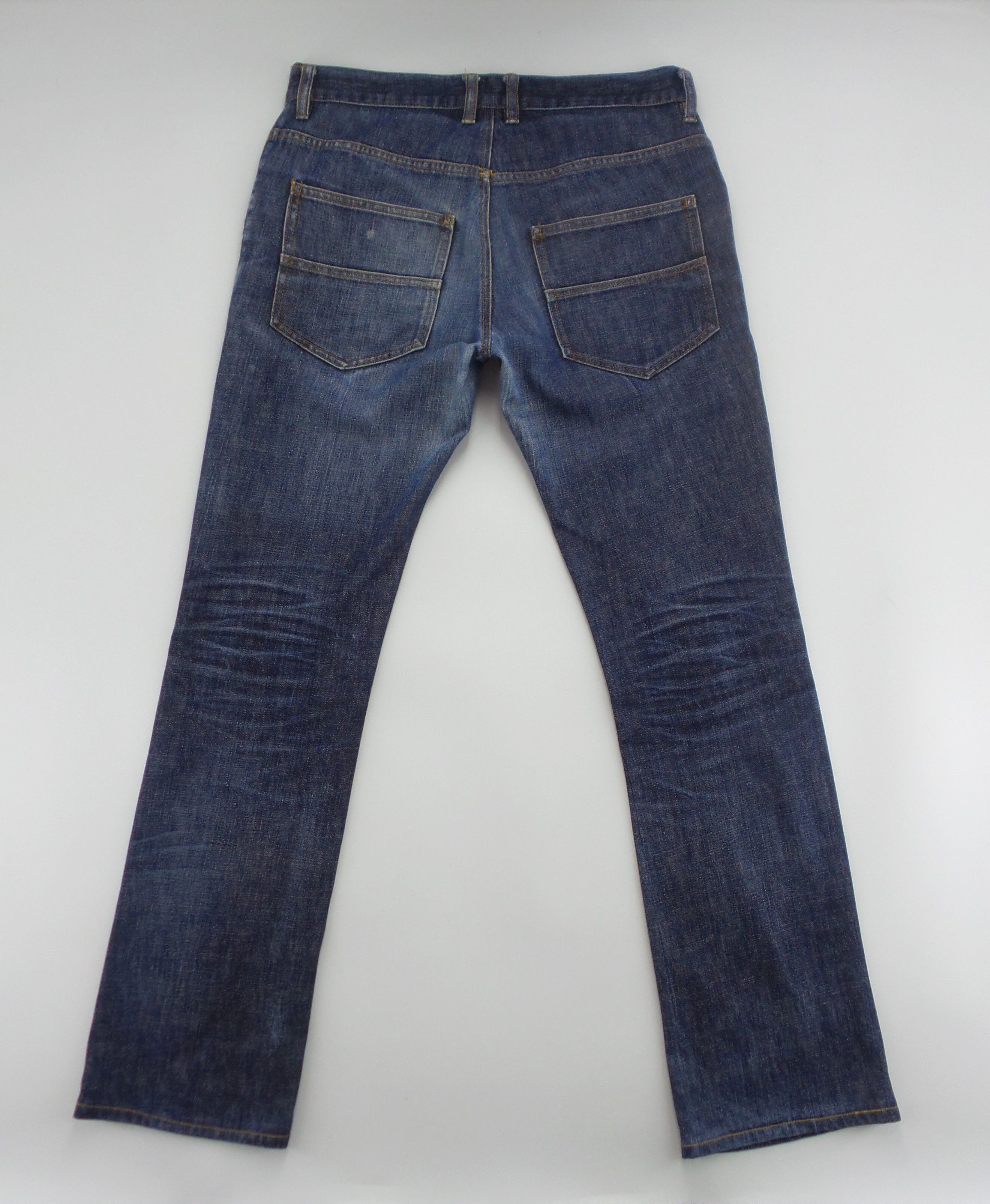 Katharine Hamnett London Katharine Hamnett Stonewashed Jeans W16.5xL41.5 Size US 33 - 7 Thumbnail