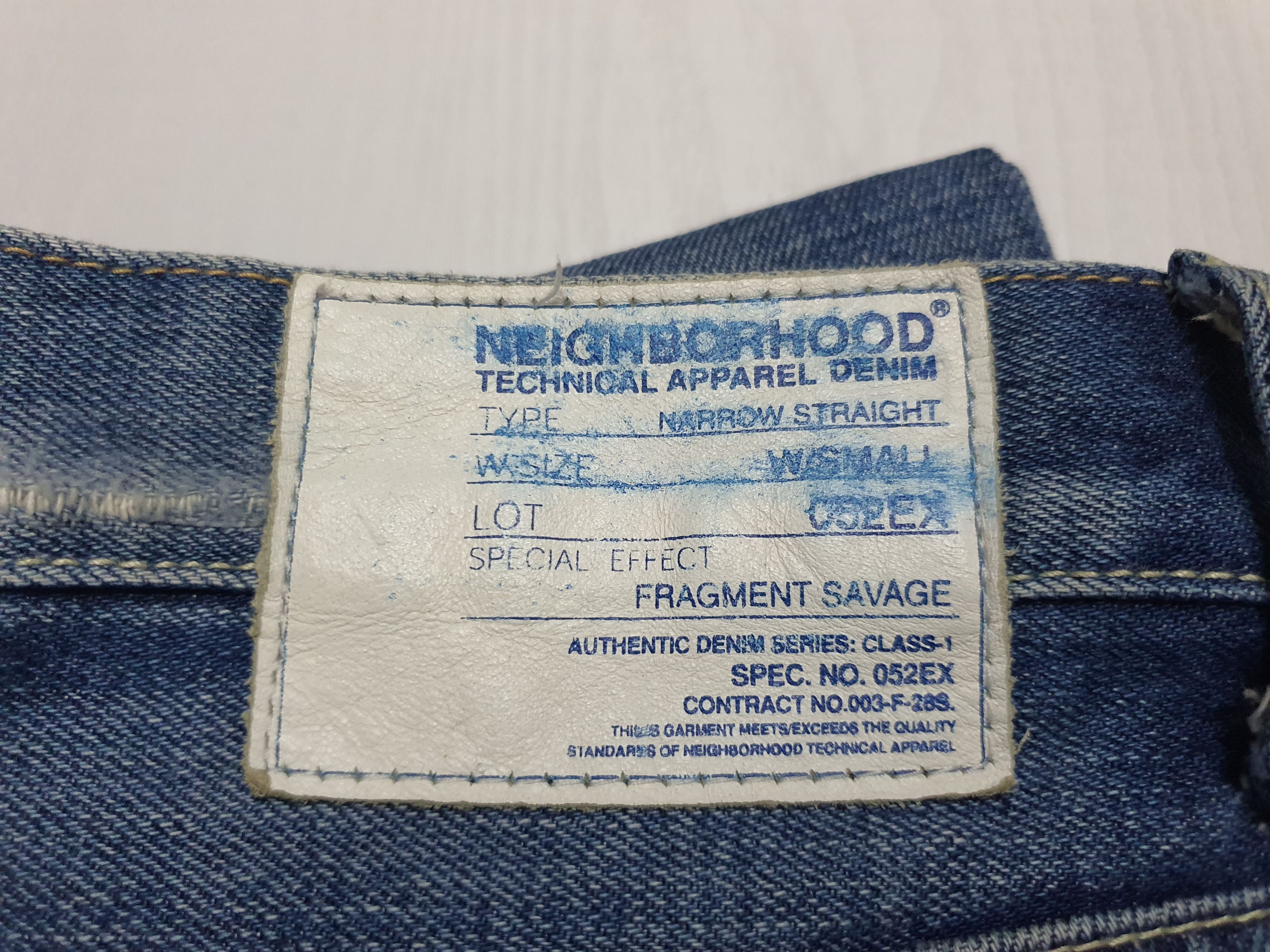 Neighborhood Neighborhood Distressed Selvedge Jeans Size US 28 / EU 44 - 8 Thumbnail