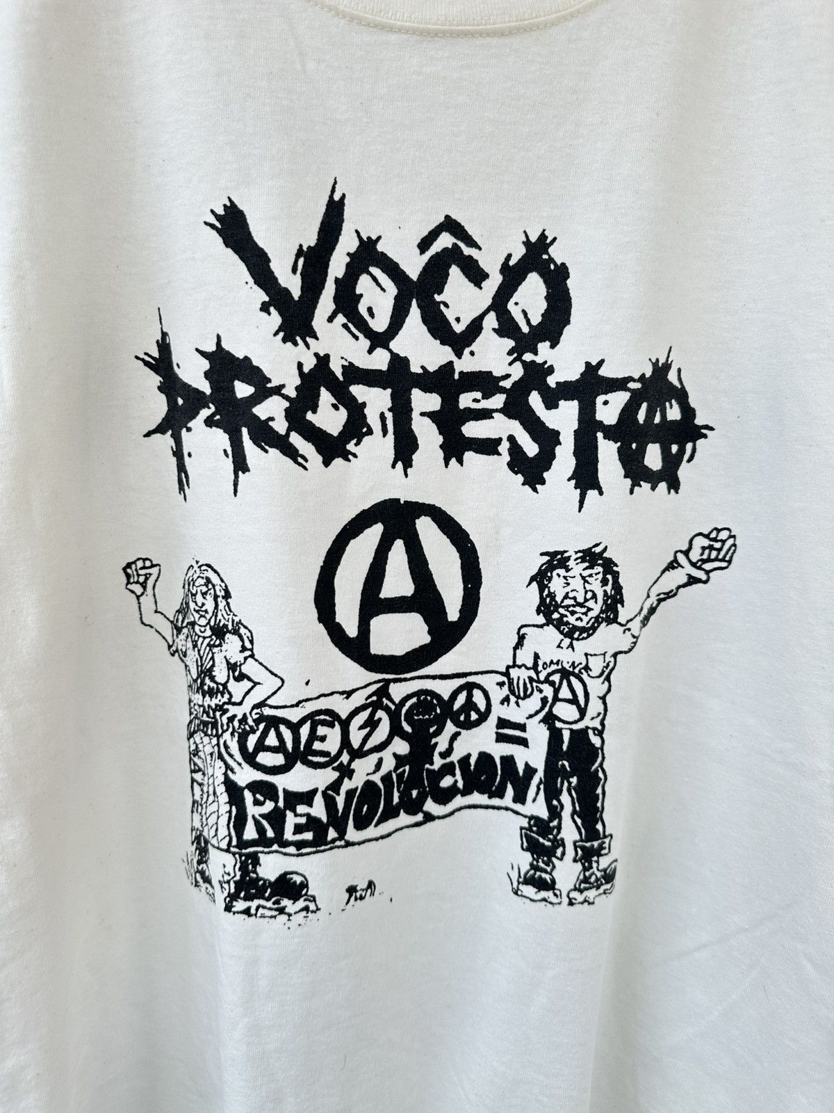 Band Tees Vintage Voco Protesta Punk Japan Band Tee Size US M / EU 48-50 / 2 - 2 Thumbnail