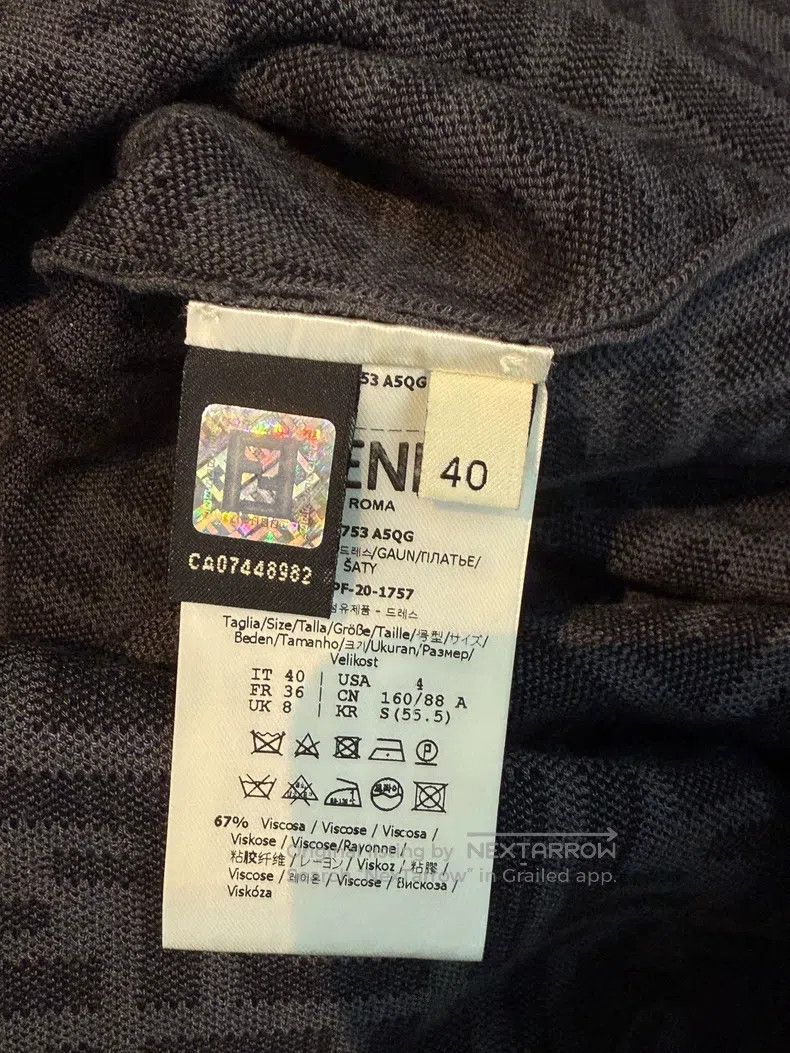 Fendi Fendi Midi Dresses Size XS / US 0-2 / IT 36-38 - 3 Thumbnail