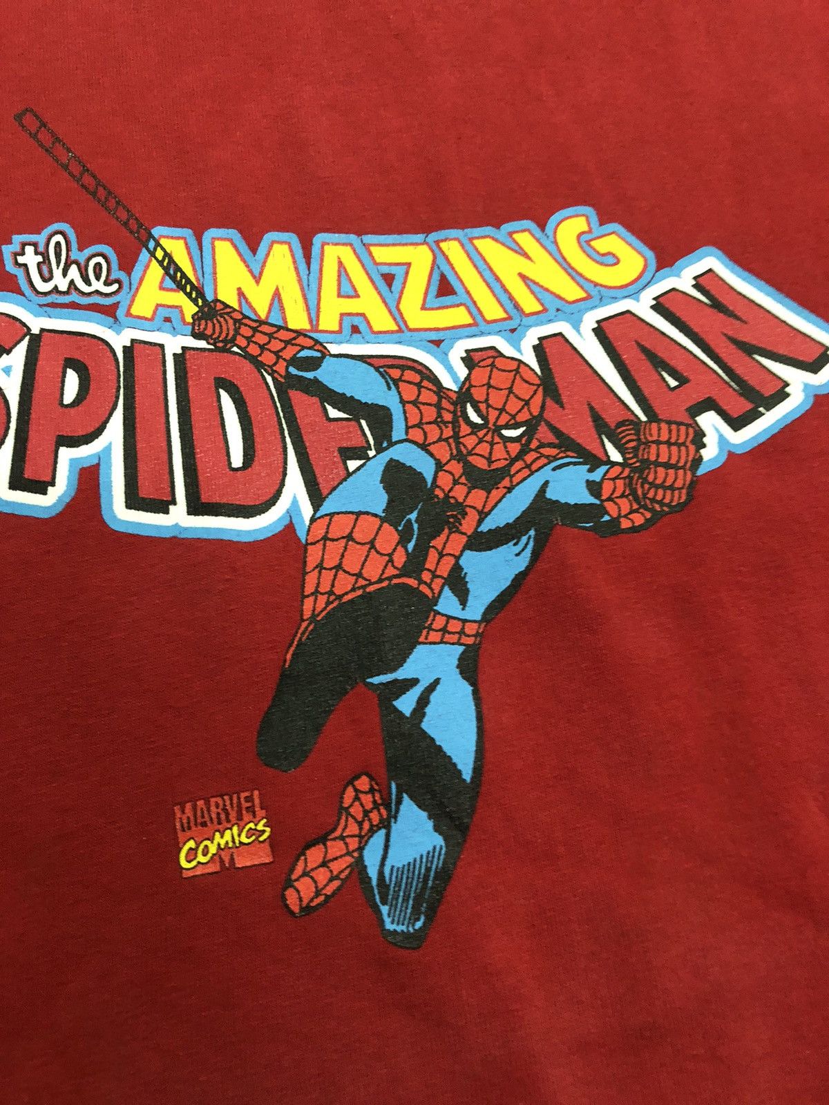 Marvel Comics × Vintage 00s Vintage SpiderMan Tee Faded Size Large Size US L / EU 52-54 / 3 - 2 Thumbnail