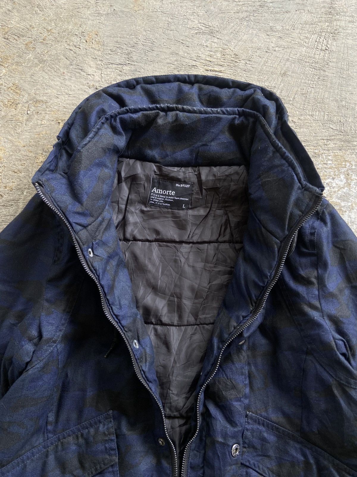 GOA 2000s Amorte - Cyber Apocalypse Goa Style Camo Bono Jacket Size US L / EU 52-54 / 3 - 4 Thumbnail