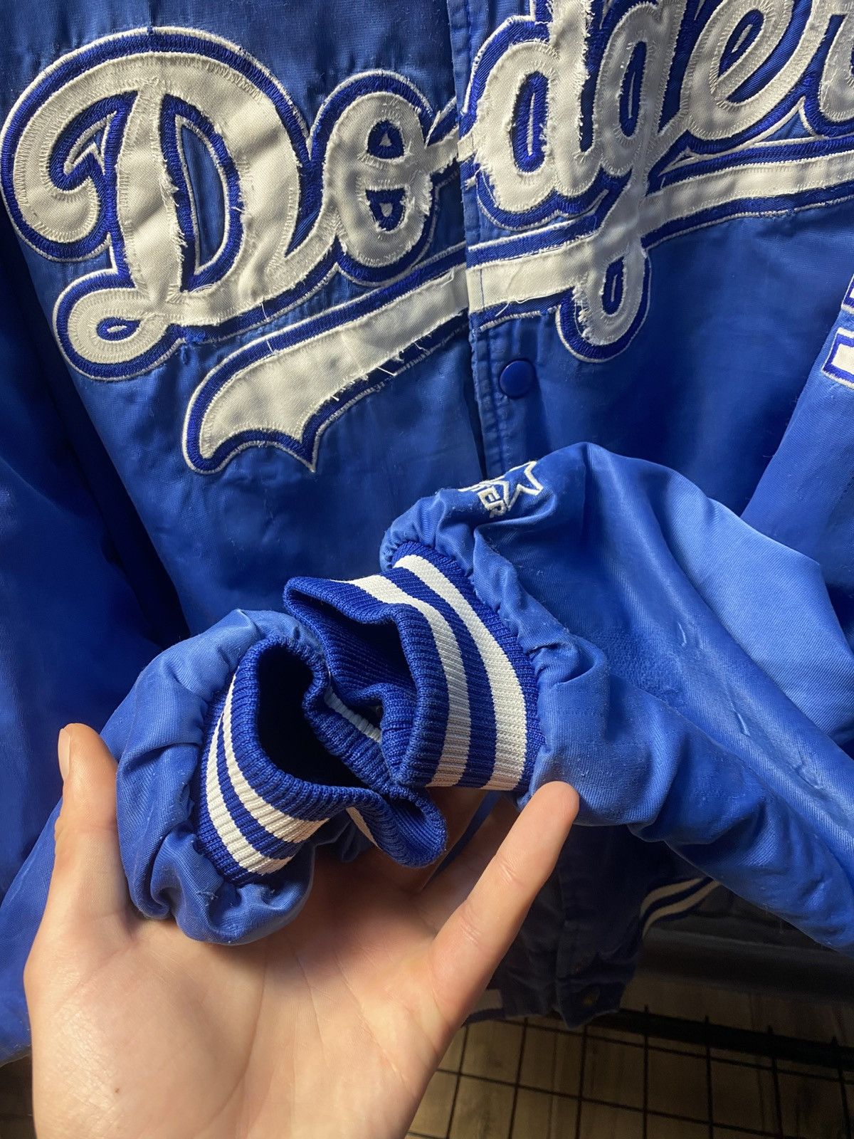Starter Vintage LA Dodgers Diamond Collection Satin Starter sz XXXL Size US XXL / EU 58 / 5 - 4 Thumbnail