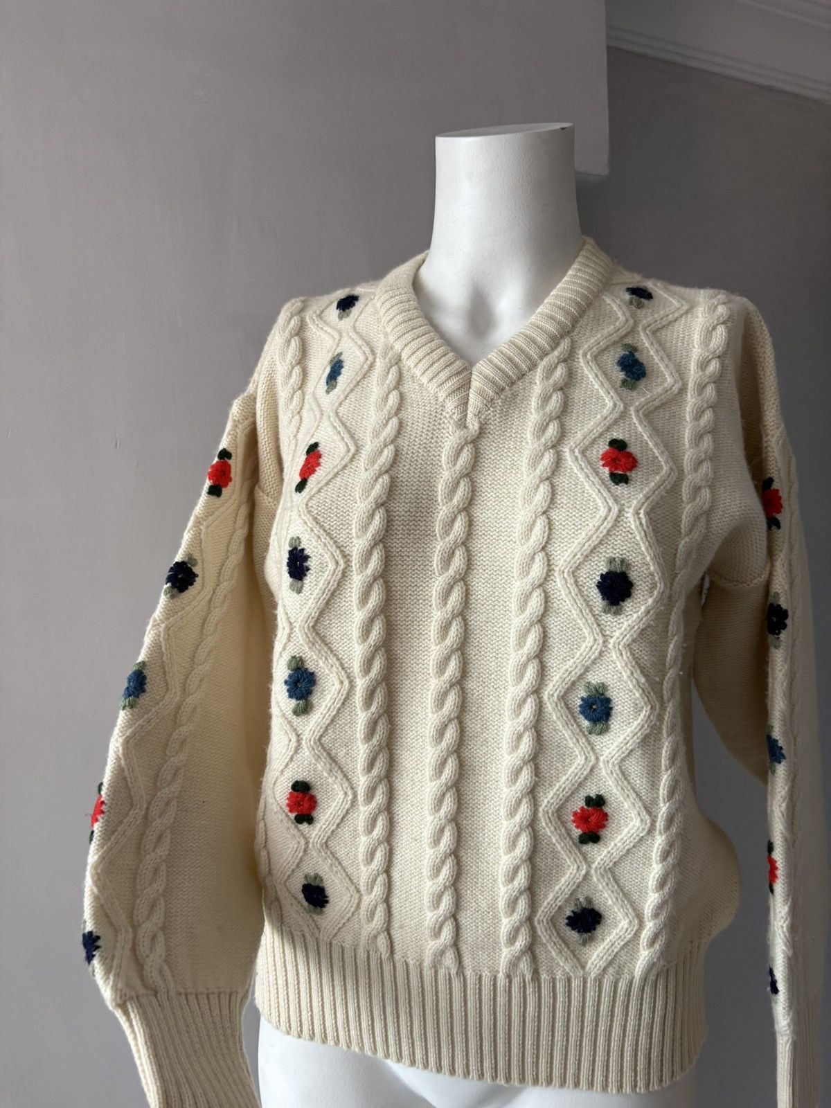 Vintage Vintage wool jumper Size S / US 4 / IT 40 - 11 Thumbnail