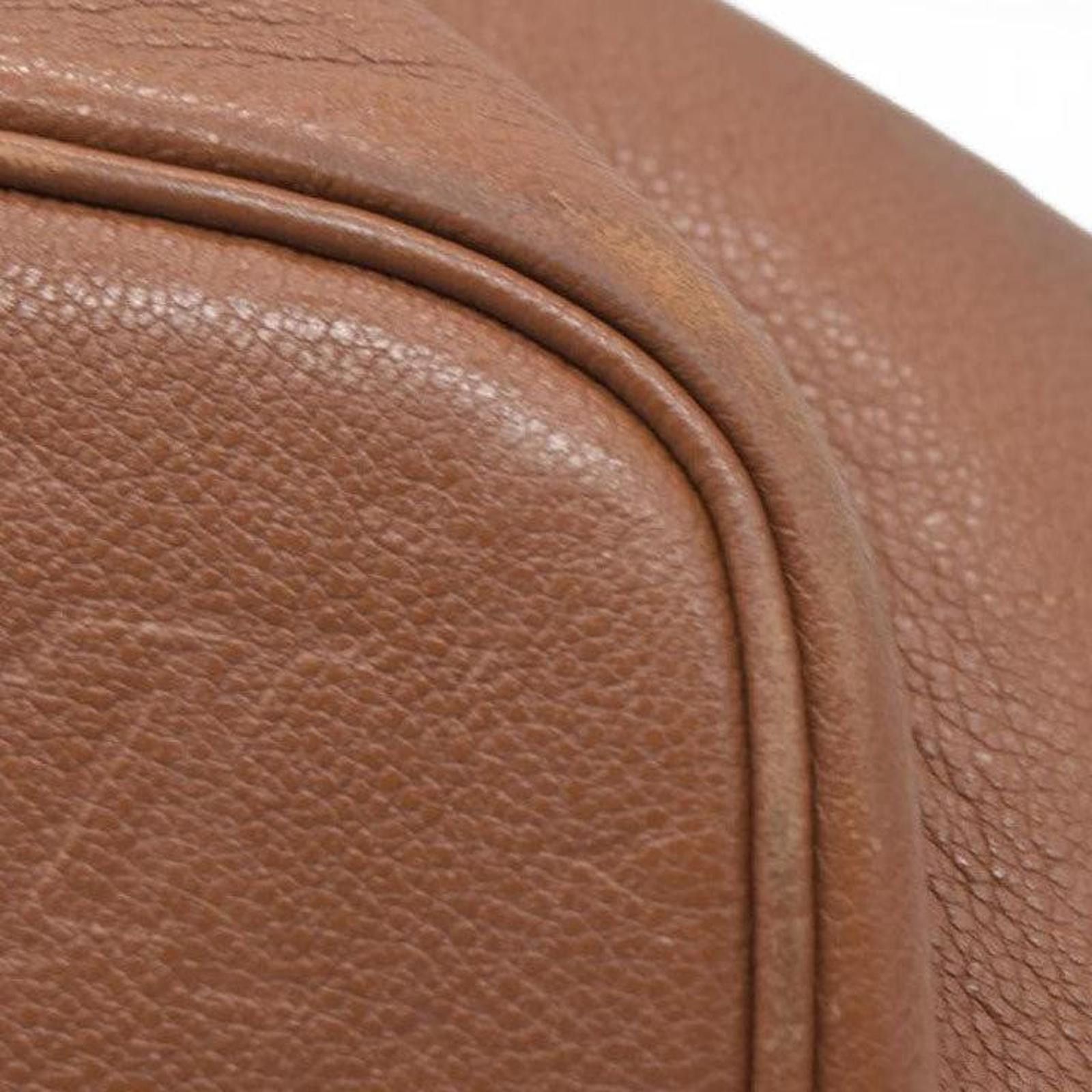 Louis Vuitton Louis Vuitton Empreinte Monogram Giant Neverfull MM Cognac Size ONE SIZE - 7 Thumbnail