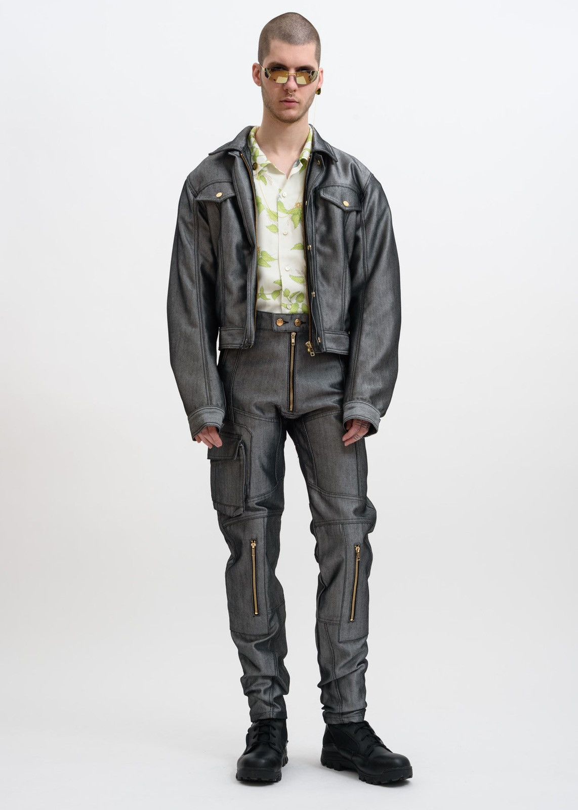 RARE SS18 Cem Black Denim Jacket