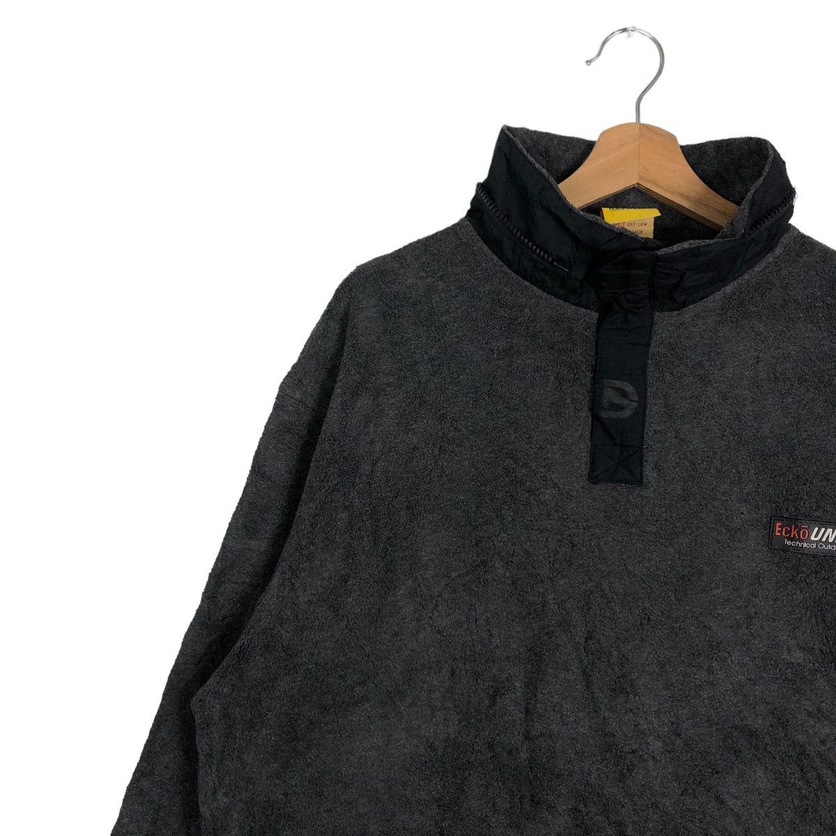 Japanese Brand 🔥90’s Vintage Fleece Jacket Ecko Untld Anorak Big Logo Size US XXL / EU 58 / 5 - 7 Thumbnail