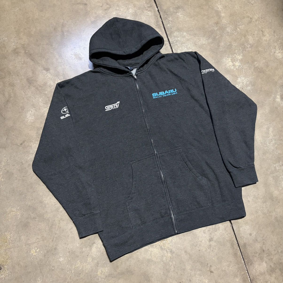 Other Subaru STI USA Rally Team Zip Up Hoodie Sweatshirt Racing Size US XXL / EU 58 / 5 - 3 Thumbnail
