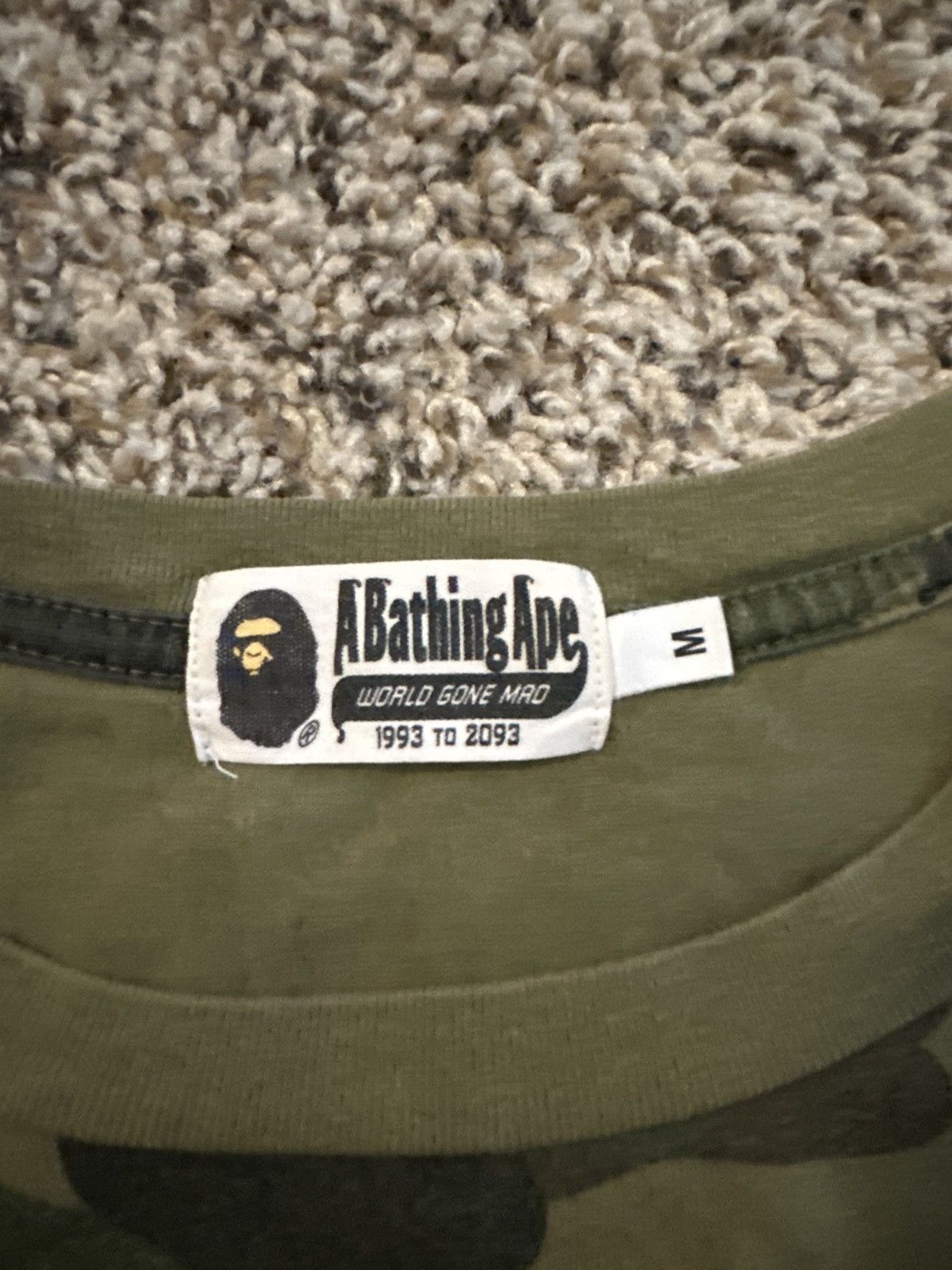 Bape Bape Zipper T-Shirt Size US M / EU 48-50 / 2 - 4 Thumbnail
