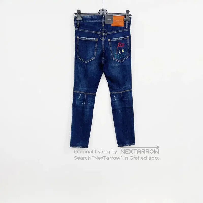 Dsquared2 DSQUARED2 Men's Casual Denim Pants in Dark Blue . Size US 27 - 2 Thumbnail