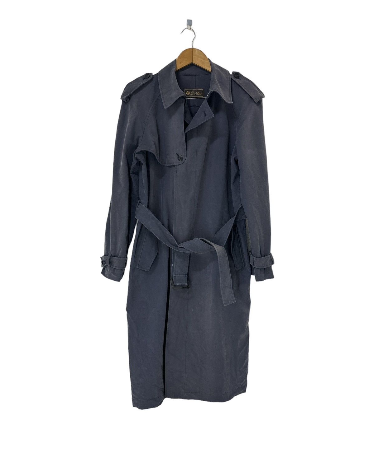 Loro Piana Loro Piana Trench Coat Jacket Design Made In Italy Size US S / EU 44-46 / 1 - 1 Thumbnail