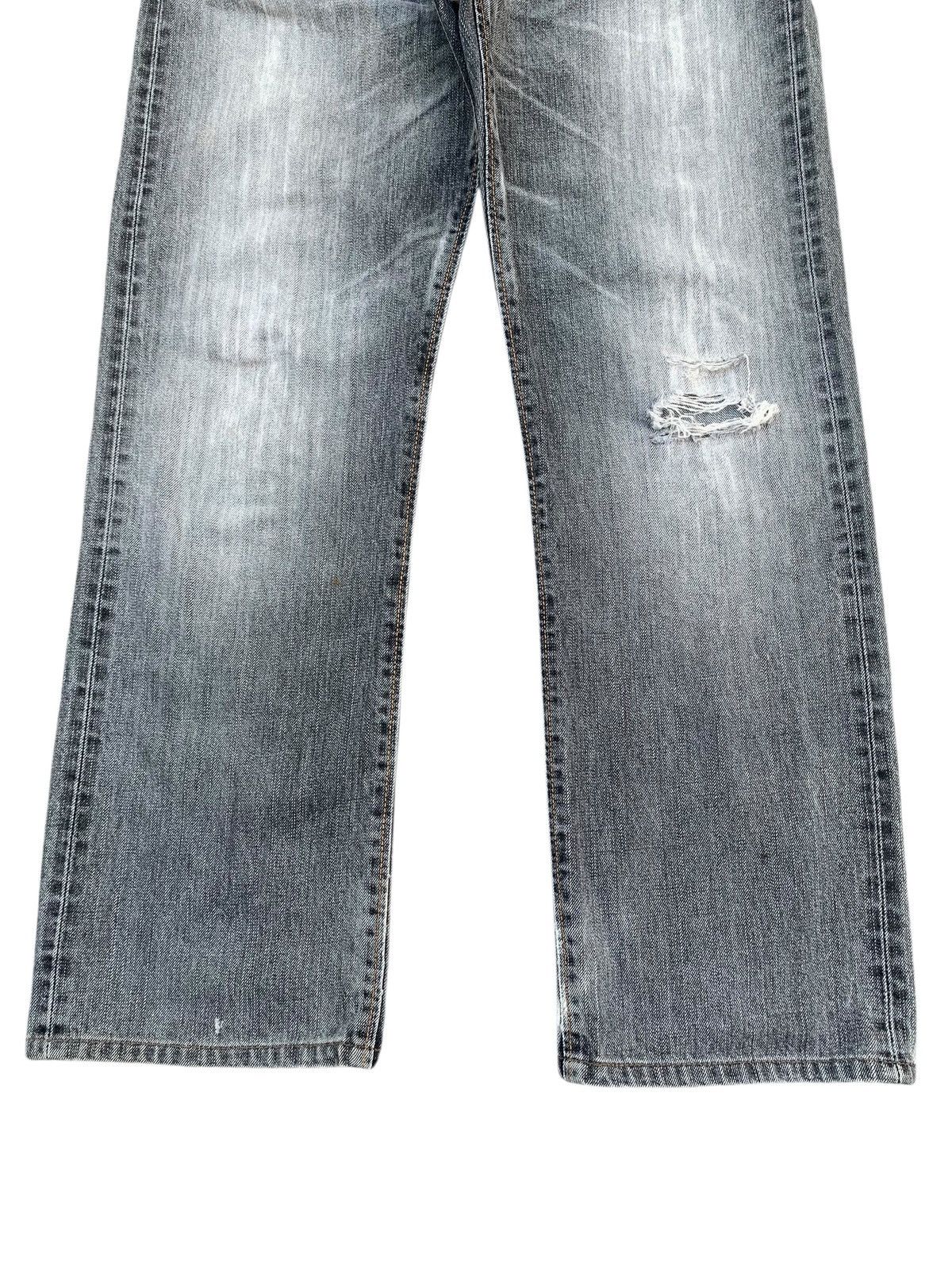 Edwin VINTAGE EDWIN 505zx SELVEDGE FADED & RUSTY DISTRESSED DENIM Size US 30 / EU 46 - 7 Thumbnail