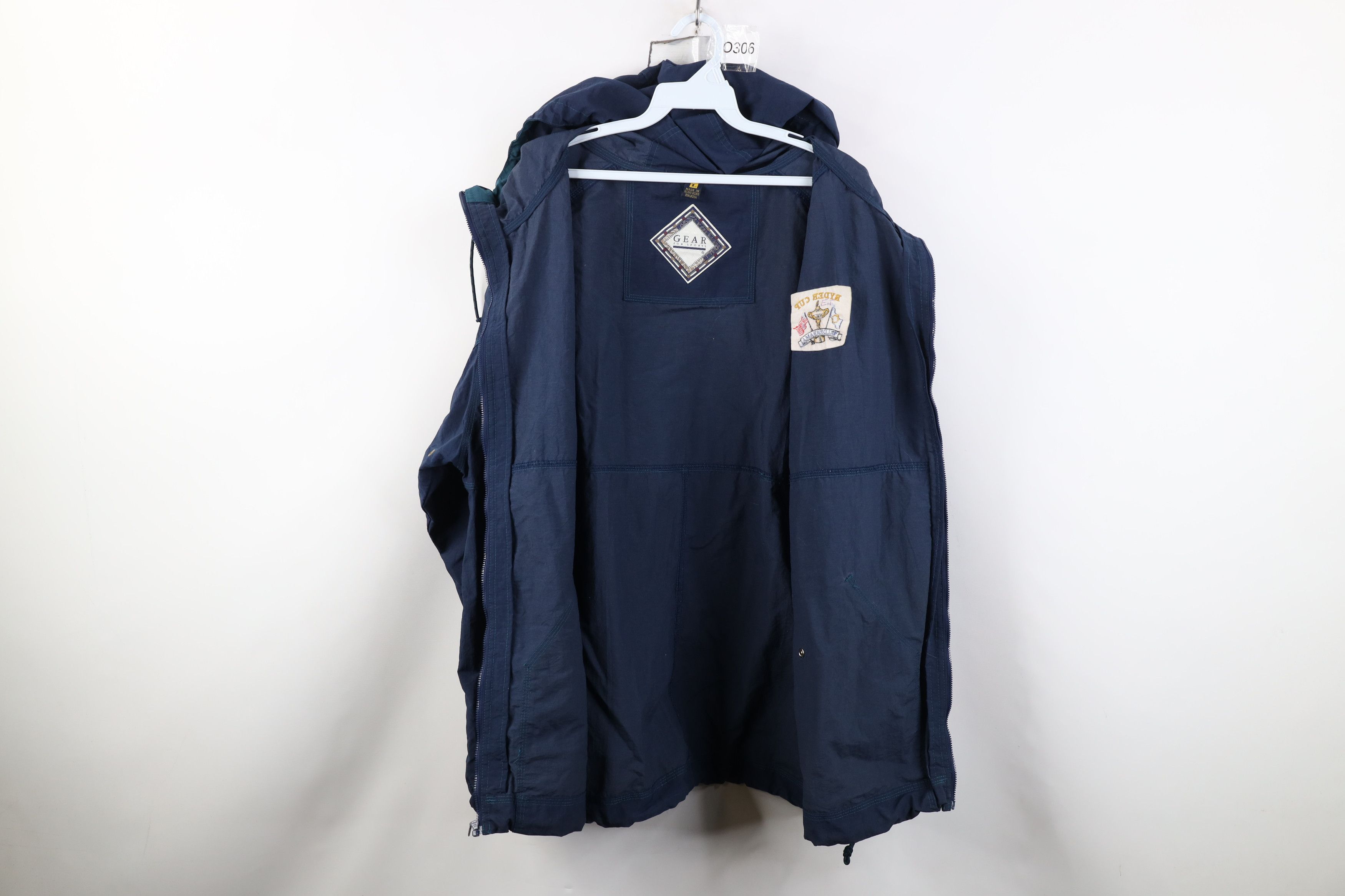 Vintage Vintage 90s 1997 Ryder Cup Valderrama Hooded Jacket Size US L / EU 52-54 / 3 - 10 Thumbnail