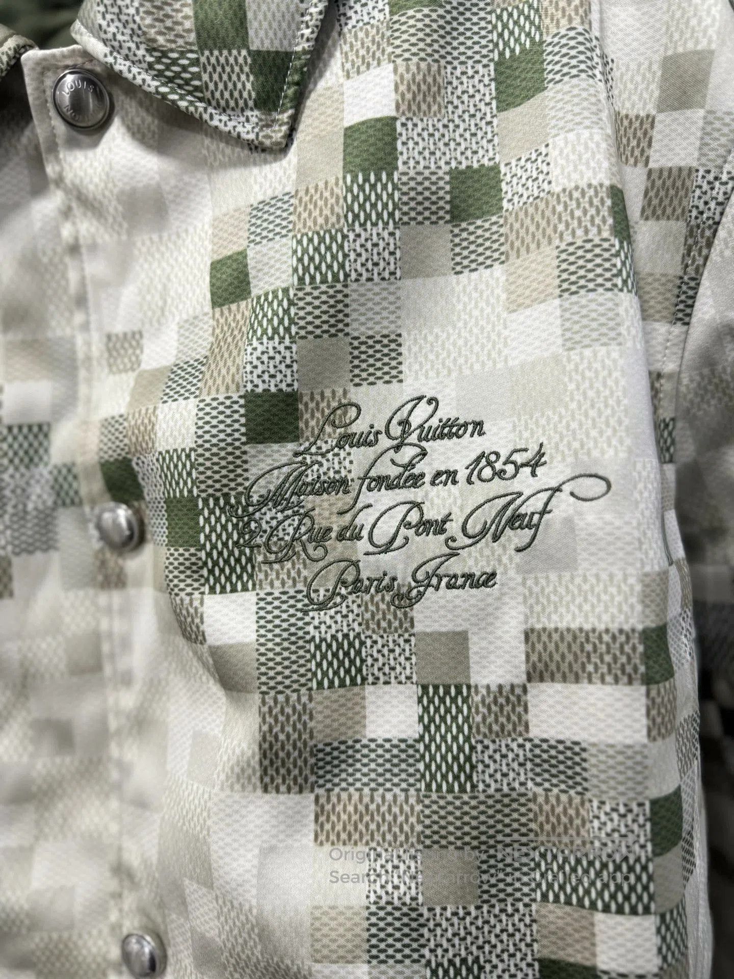 Louis Vuitton Louis Vuitton Camouflage Check Print Jacket. Size US XL / EU 56 / 4 - 5 Thumbnail
