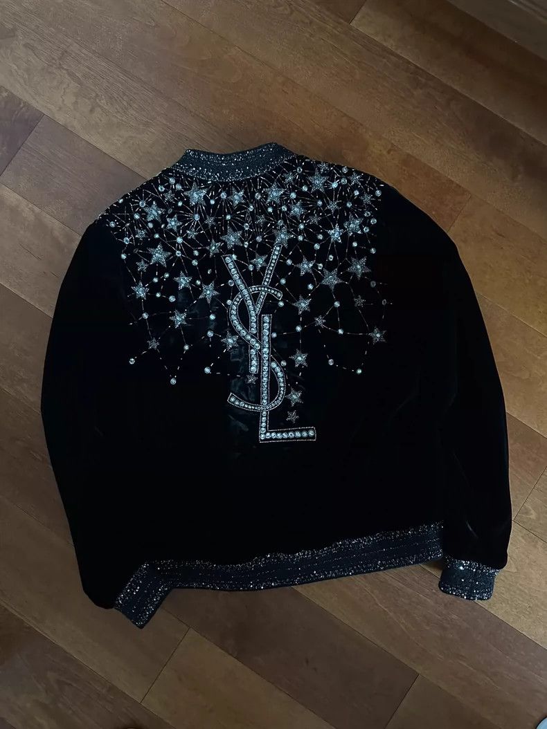Yves Saint Laurent saint laurent Baby's breath jacket 2501-Nextarrow Size XS / US 0-2 / IT 36-38 - 1 Thumbnail