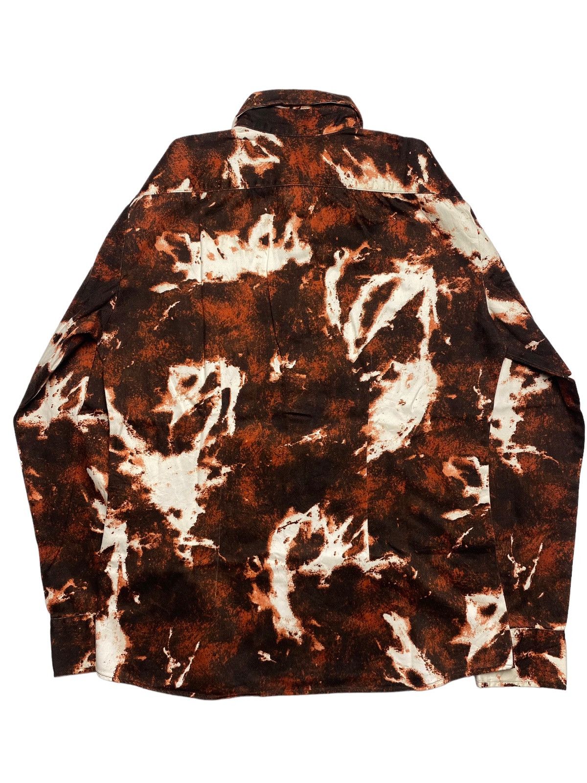 14th Addiction 2000s Tornado Mart - Burned Button Shirt Size US L / EU 52-54 / 3 - 2 Thumbnail