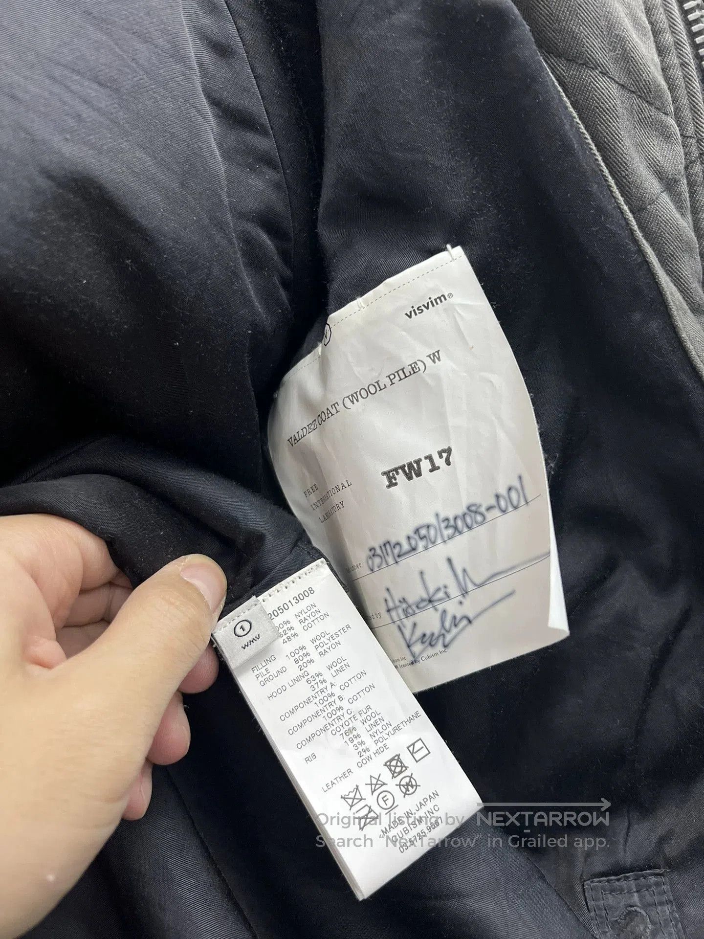 Visvim visvim 17fw wm v valdez coat black. Size S / US 4 / IT 40 - 9 Thumbnail