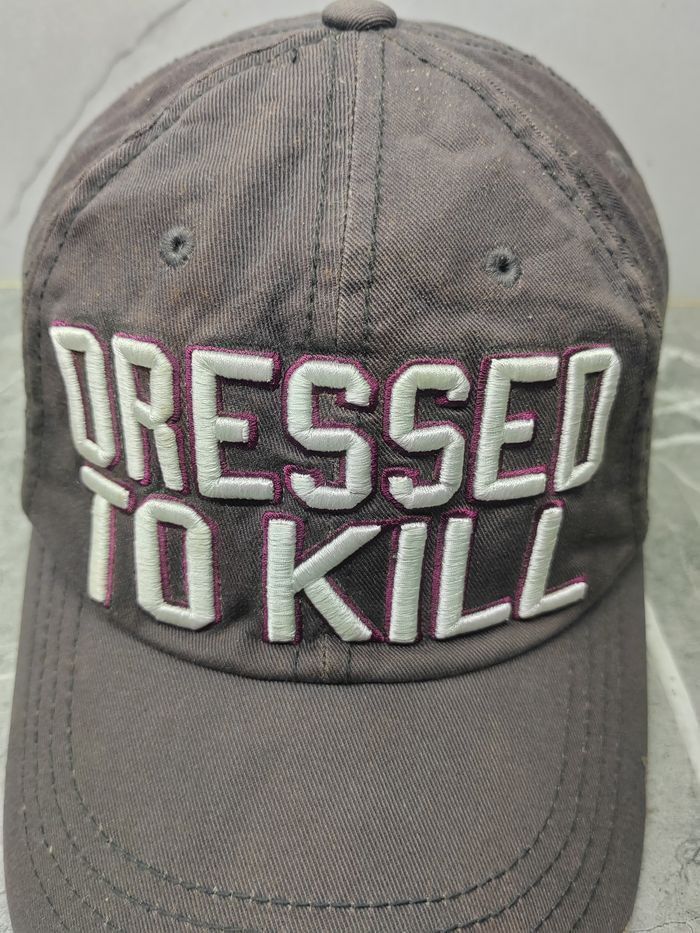 Japanese Brand Vintage Dressed To Kill Distressed Style Cap Hat Size ONE SIZE - 3 Thumbnail