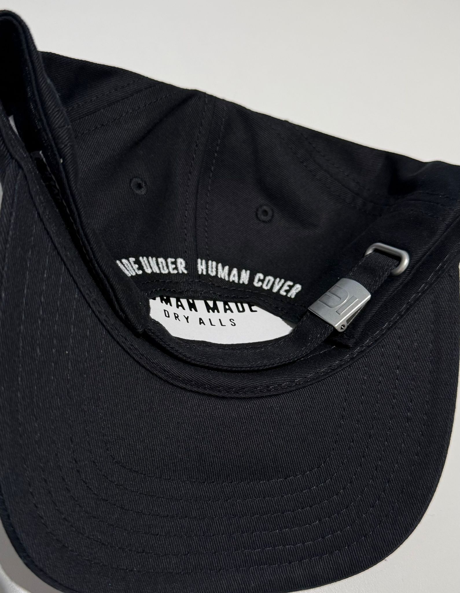 Human Made × Undercover HUMAN MADE x UNDERCOVER 6PANEL BLACK CAP 2025 Size ONE SIZE - 5 Thumbnail