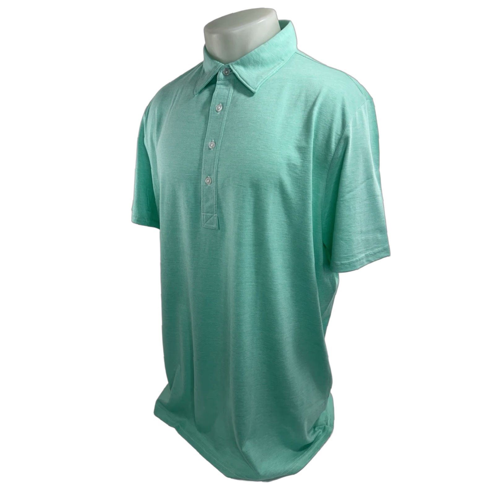 Vintage Criquet Austin - NEW w/o TAG Mens XXL Golf Polo Shirt Shirt Mens 2XL Light Green Golf CQ52M Size US XXL / EU 58 / 5 - 1 Thumbnail