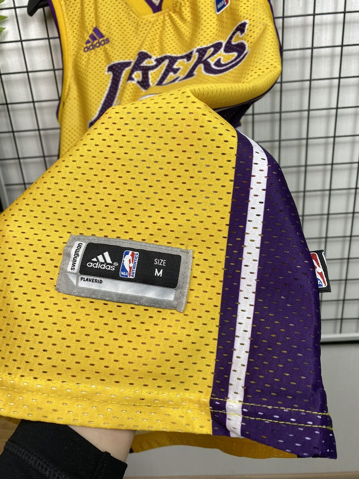 NBA Los Angeles Lakers #24 Kobe Bryant Jersey Yellow Men M Size US M / EU 48-50 / 2 - 3 Thumbnail
