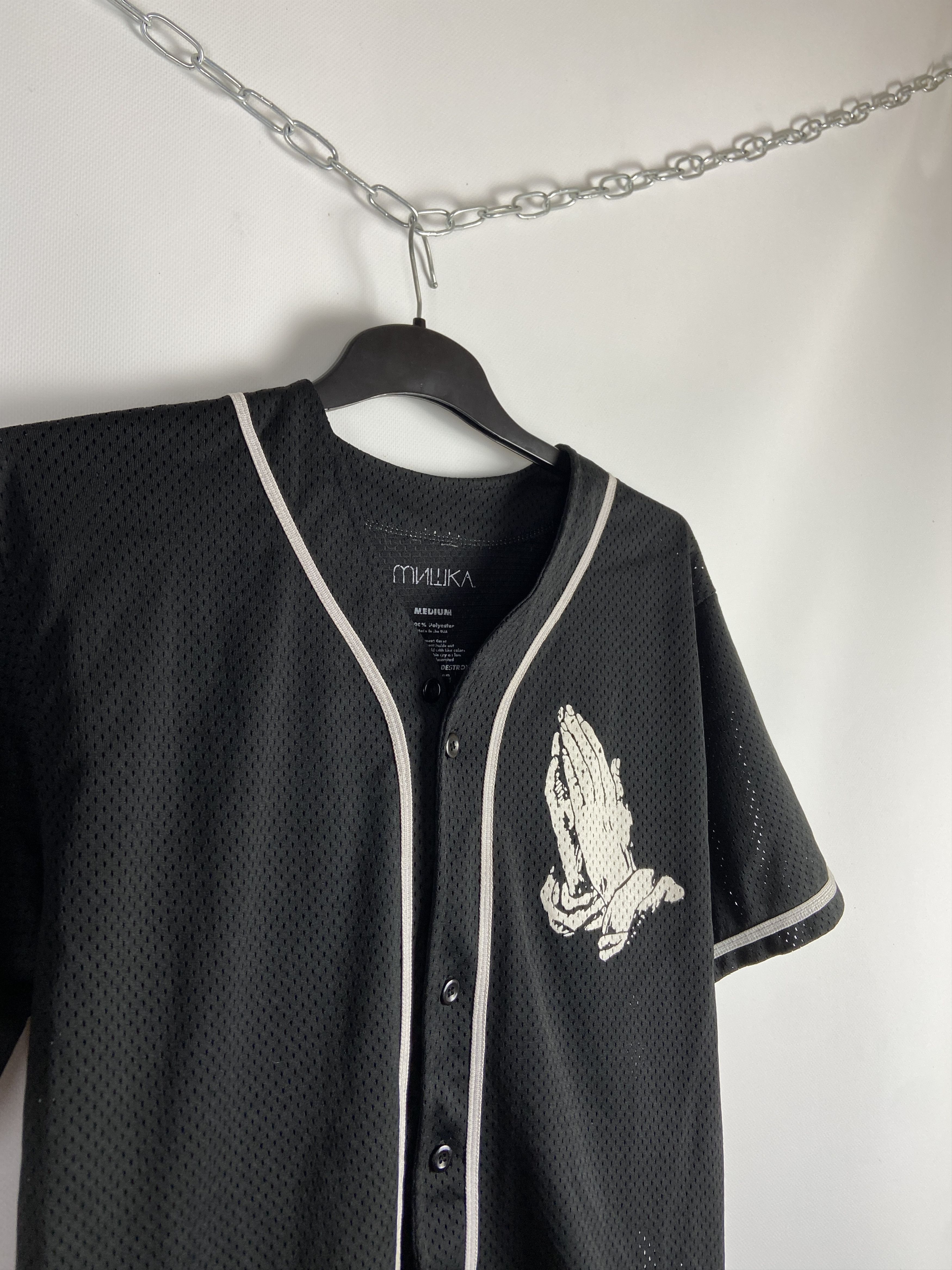 Japanese Brand MISHKA “DEATH” JERSEY Size US M / EU 48-50 / 2 - 4 Thumbnail