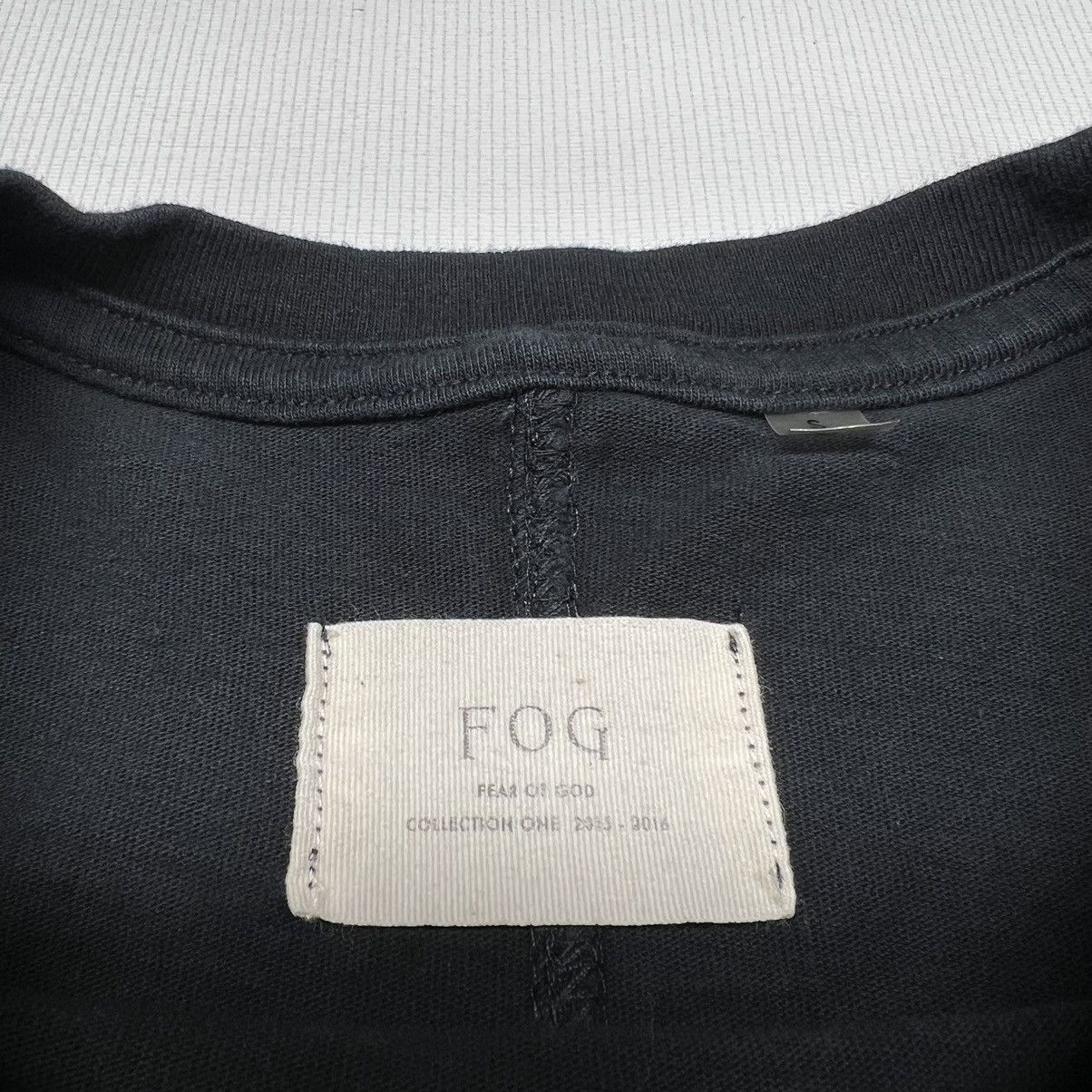Fear of God Fear of God Tee Shirt Black FOG Extended Collection One Size US S / EU 44-46 / 1 - 6 Thumbnail