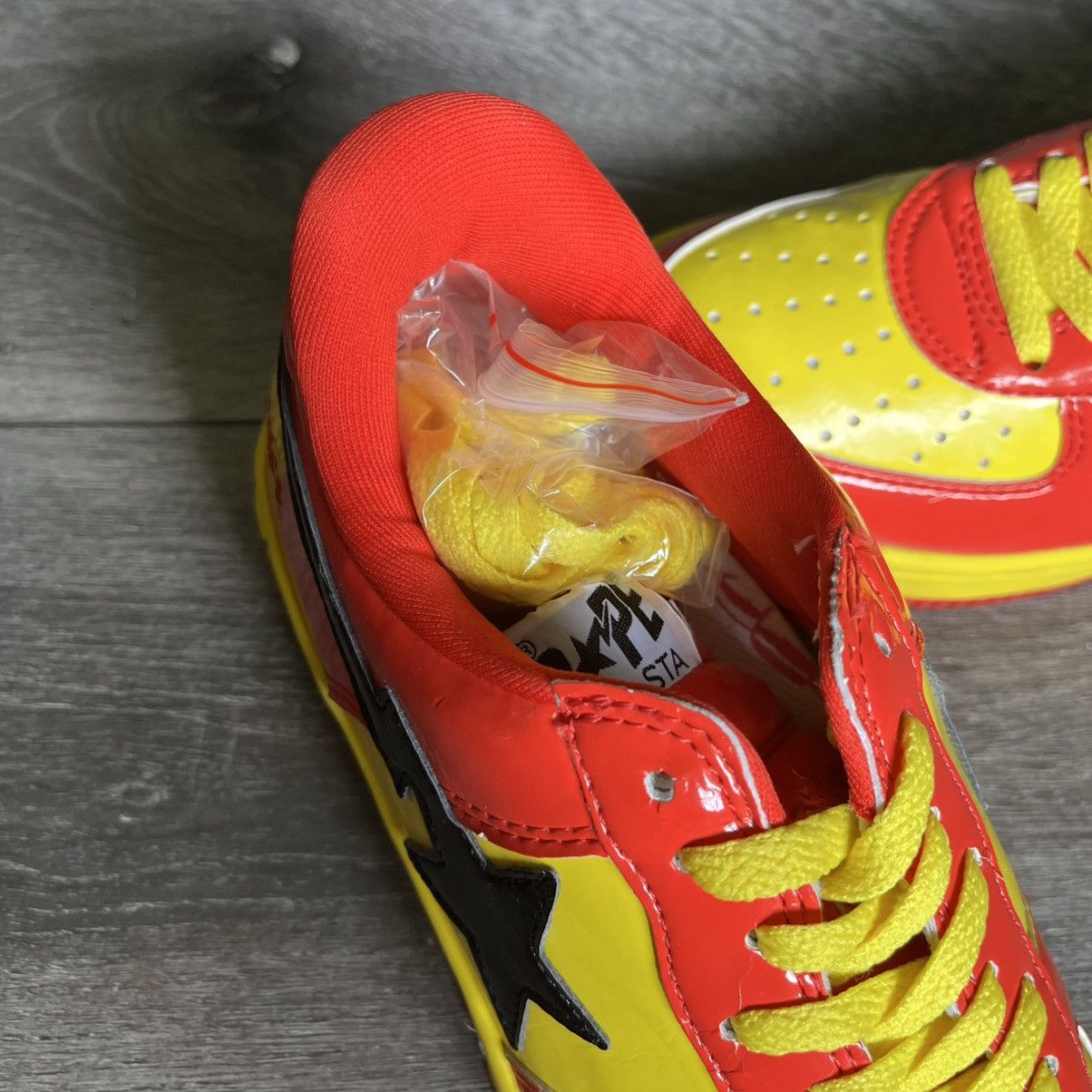 Bape × Marvel Comics NEW RARE OG 2005 A BATHING APE BAPESTA IRON MAN MARVEL SHOES Size US 8 / EU 41 - 8 Thumbnail