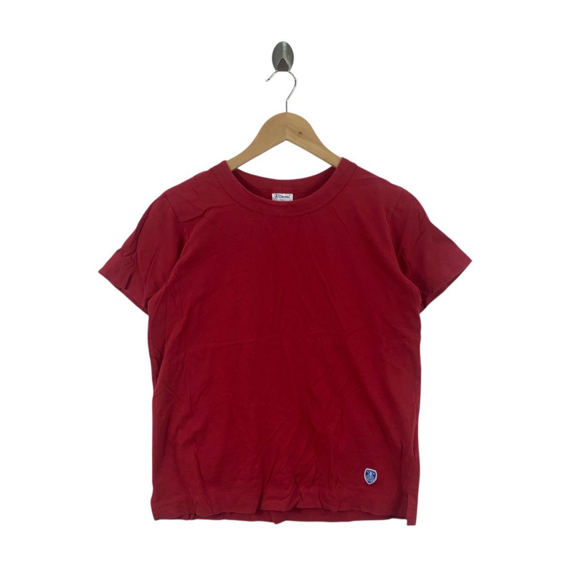 Orcival Vintage ORCIVAL PARIS FRANCE Minimalist Design Red Tee Shirt Size L / US 10 / IT 46 - 1 Thumbnail