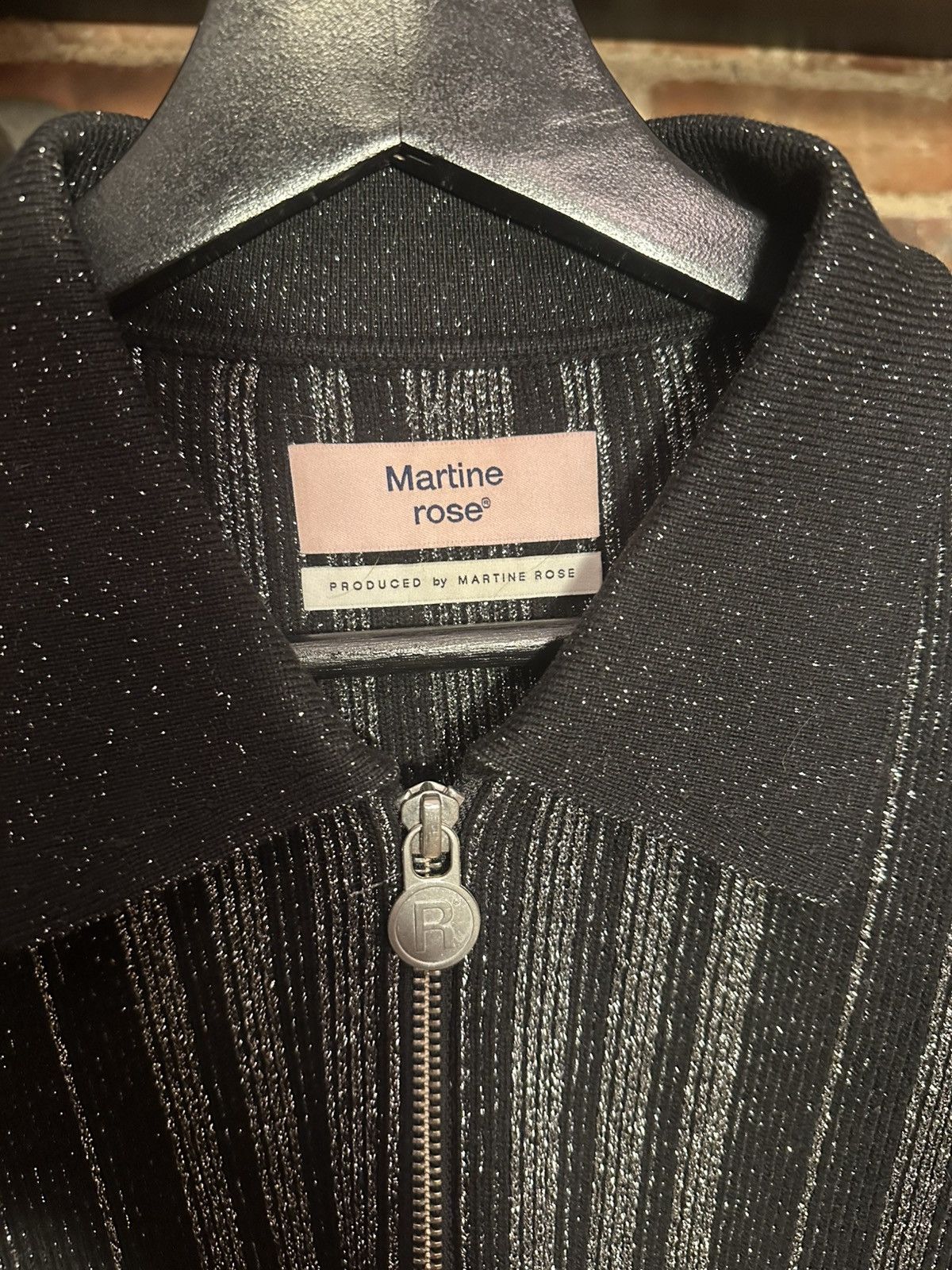 Martine Rose FW/20 Runway Black Prism Zip Sweater Size US L / EU 52-54 / 3 - 3 Thumbnail