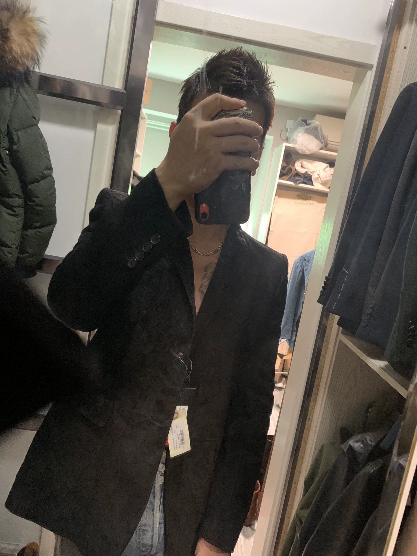 Saint Laurent Paris Black Light Jacket Size M Size US M / EU 48-50 / 2 - 1 Thumbnail