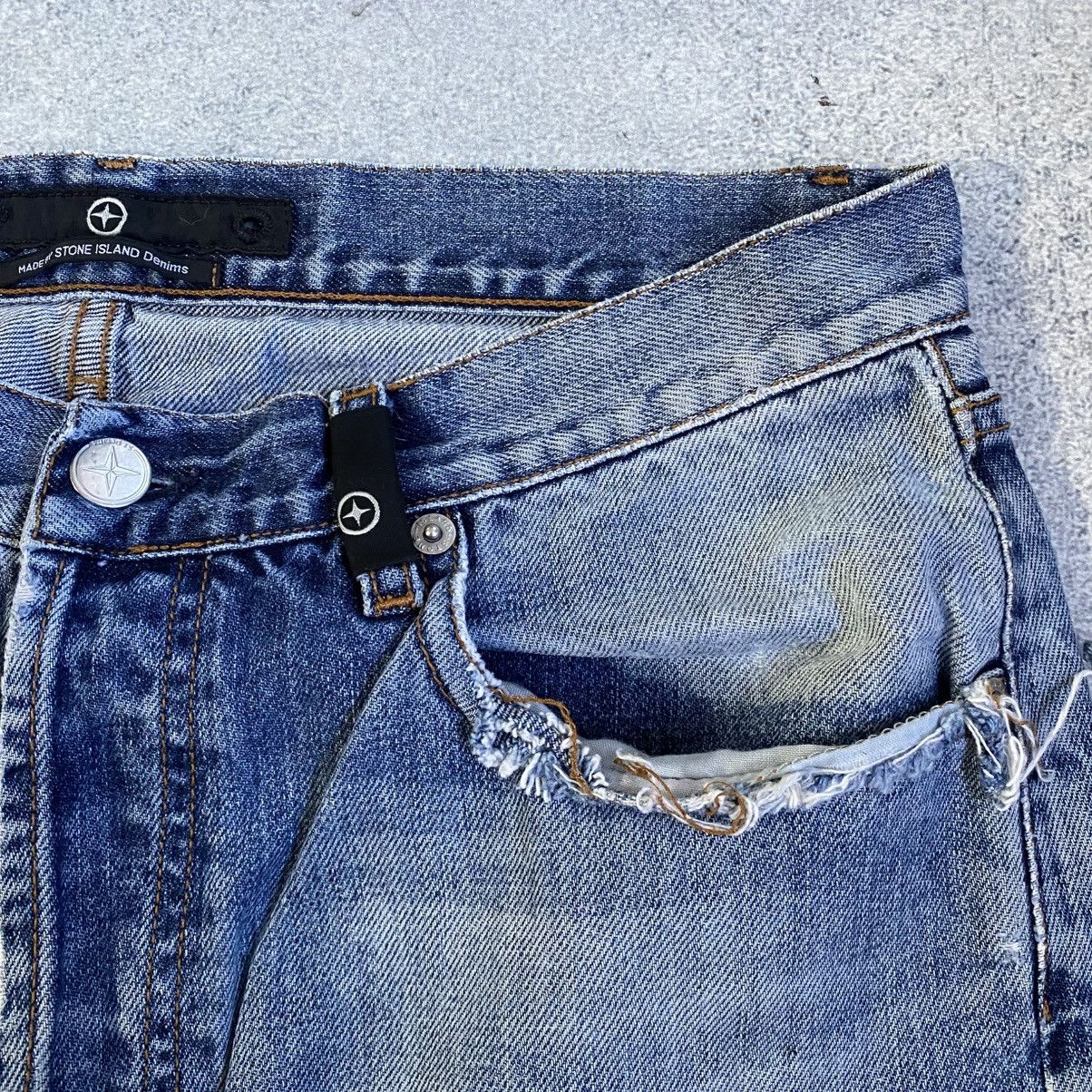 Stone Island Vintage Stone Island Jeans Denim Pants Rare S.I Denims Size US 30 / EU 46 - 11 Thumbnail