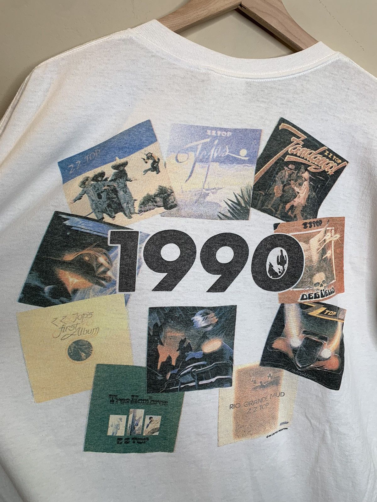 Band Tees *RARE* Vintage 1990 ZZ Top Single Stitch USA-Made Band Shirt Size US XXL / EU 58 / 5 - 4 Thumbnail