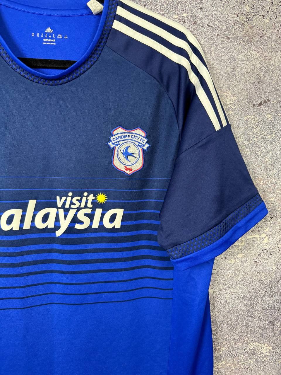 Adidas Vintage Cardiff City 2015/16 Adidas Soccer Jersey XL Size Size US XL / EU 56 / 4 - 7 Thumbnail