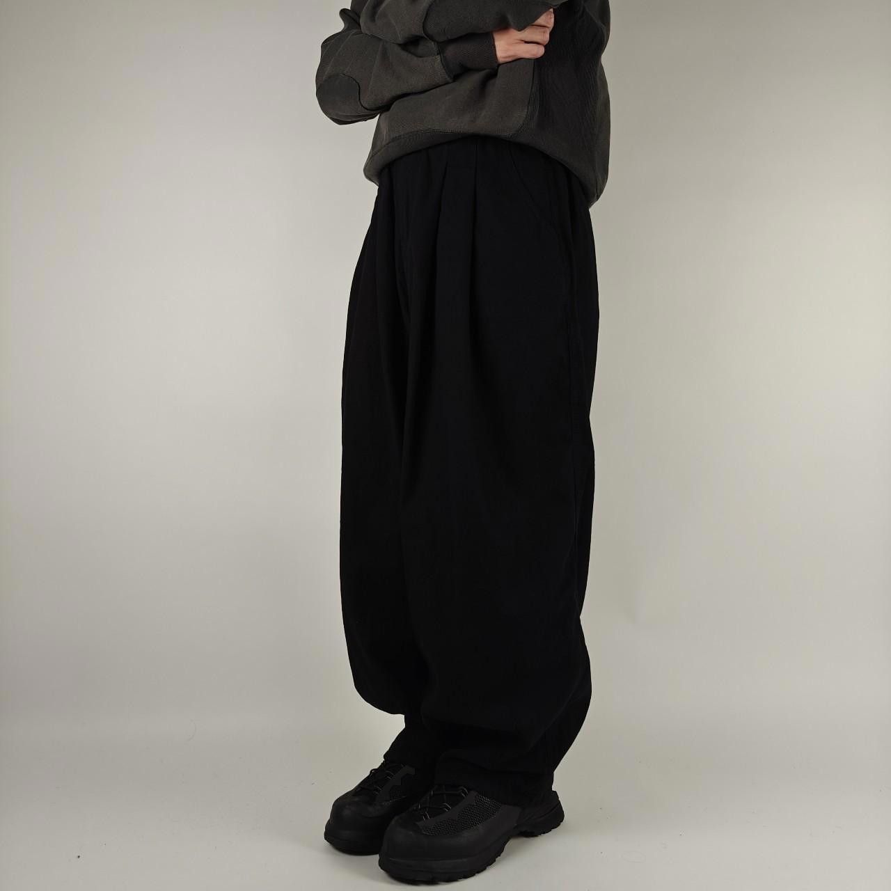 Other Japanese Black Wide Leg Balloon Pants Size US 32 / EU 48 - 3 Thumbnail