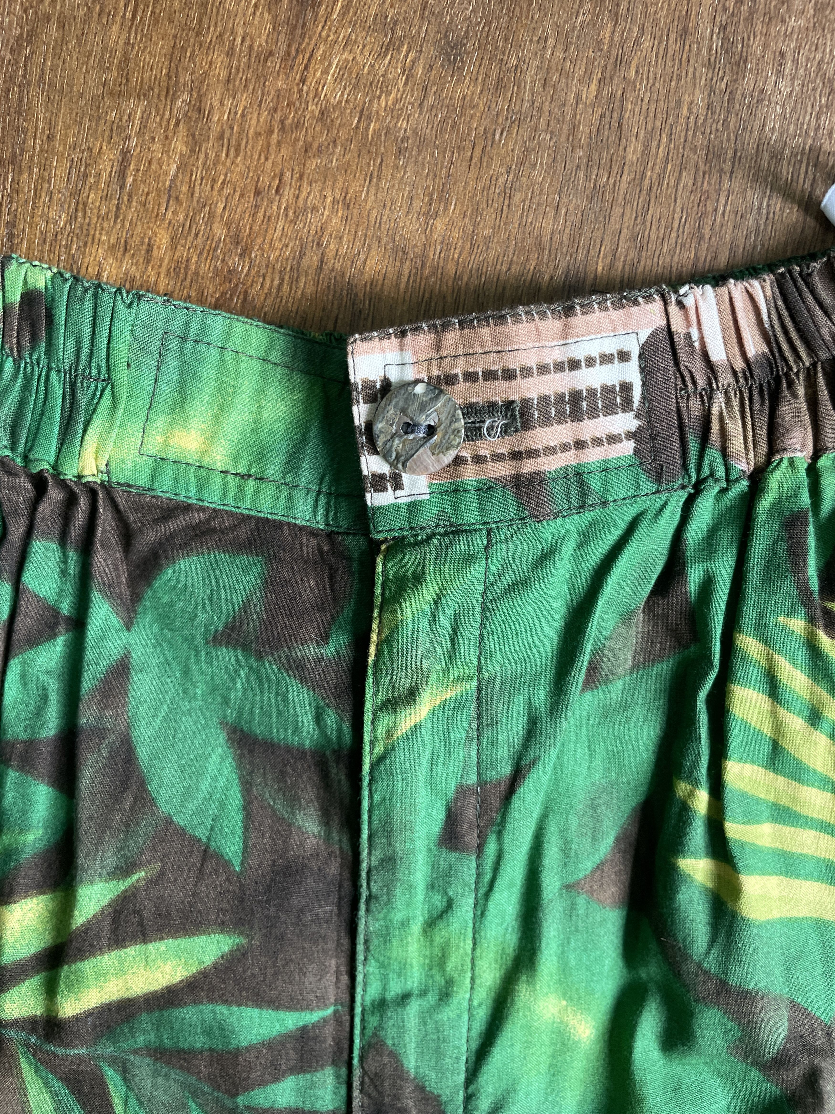 Issey Miyake ISSEY MIYAKE King Kong Jungle Prints Vintage Jogger Pants Size US 26 / EU 42 - 3 Thumbnail