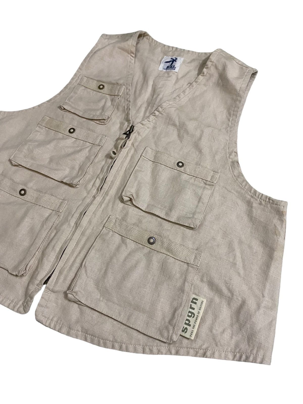 Issey Miyake 💥Vtg Issey Miyake Hai Sporting Gear 3D Vest Jacket Size US S / EU 44-46 / 1 - 2 Thumbnail