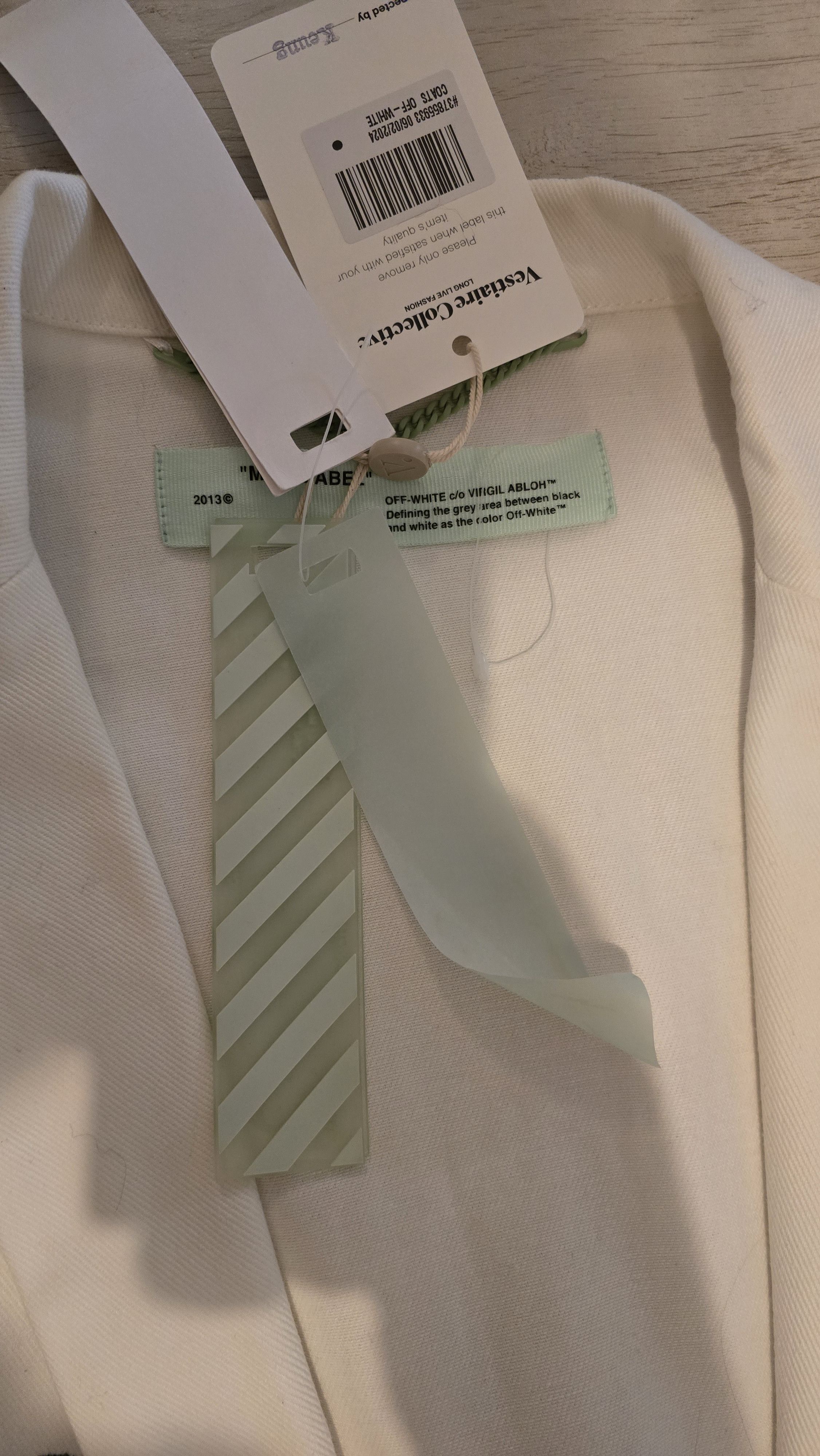 Off-White × Virgil Abloh Lab Coat Size US L / EU 52-54 / 3 - 5 Thumbnail